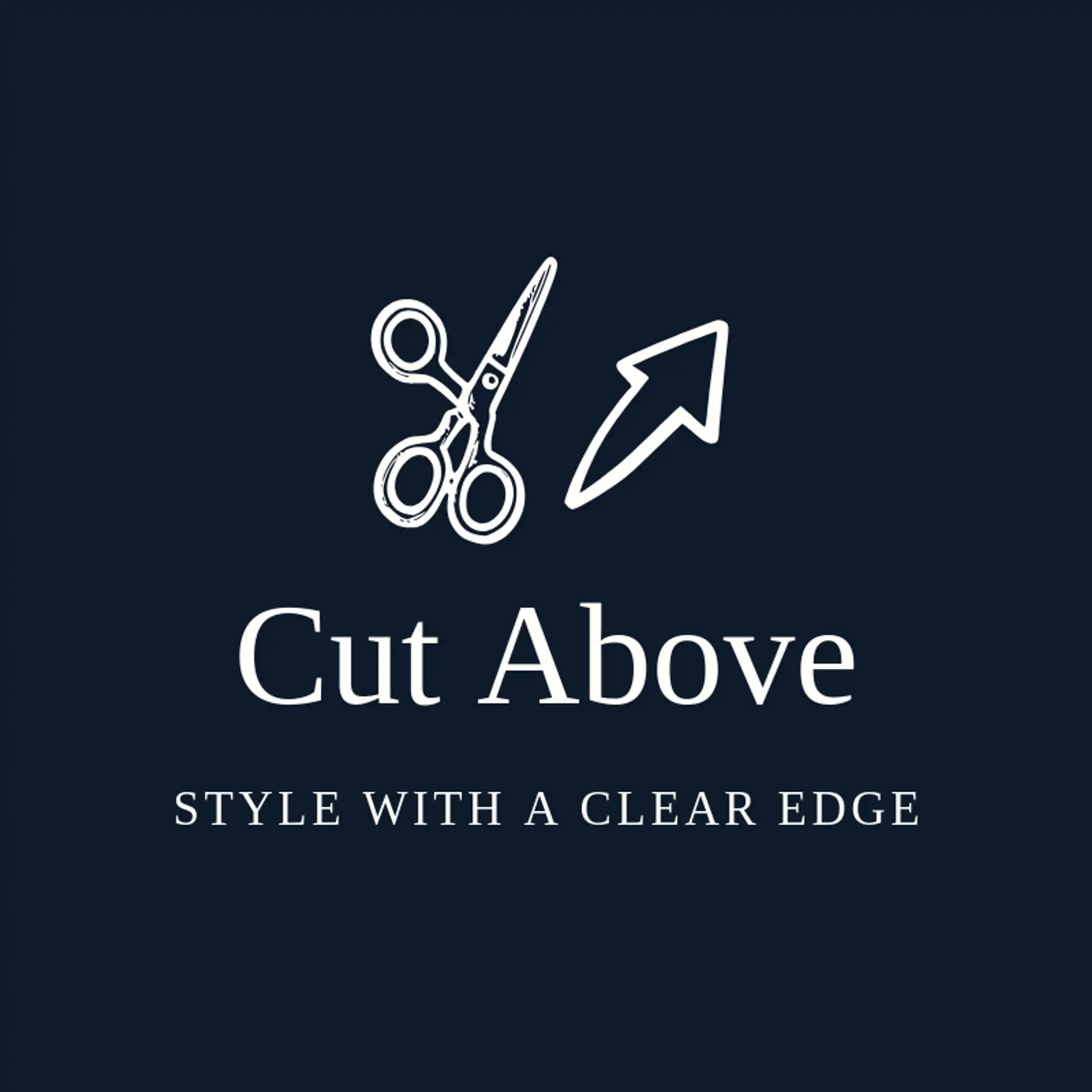Cut Above logo for clothes