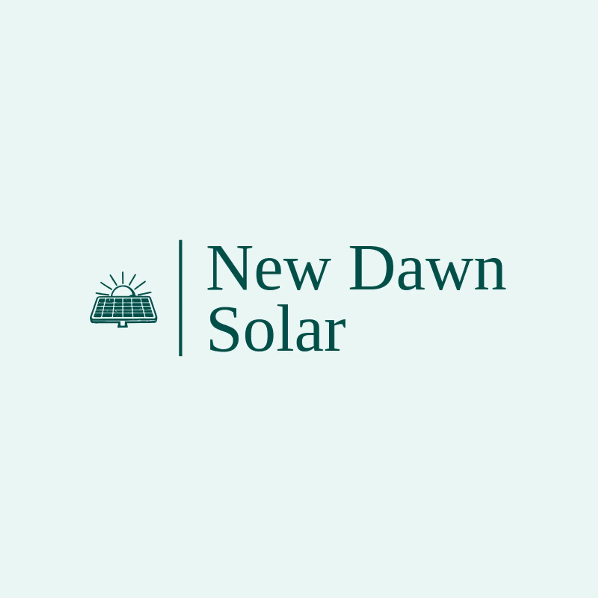 New Dawn Solar logo for sustainability