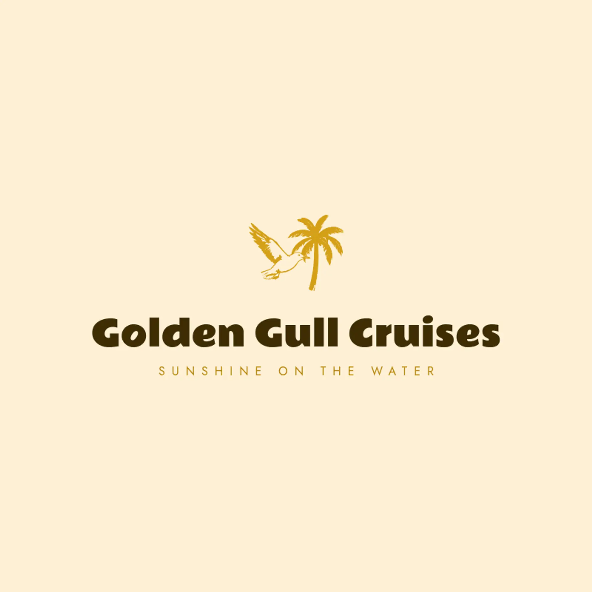 Golden Gull Cruises logo for cruise