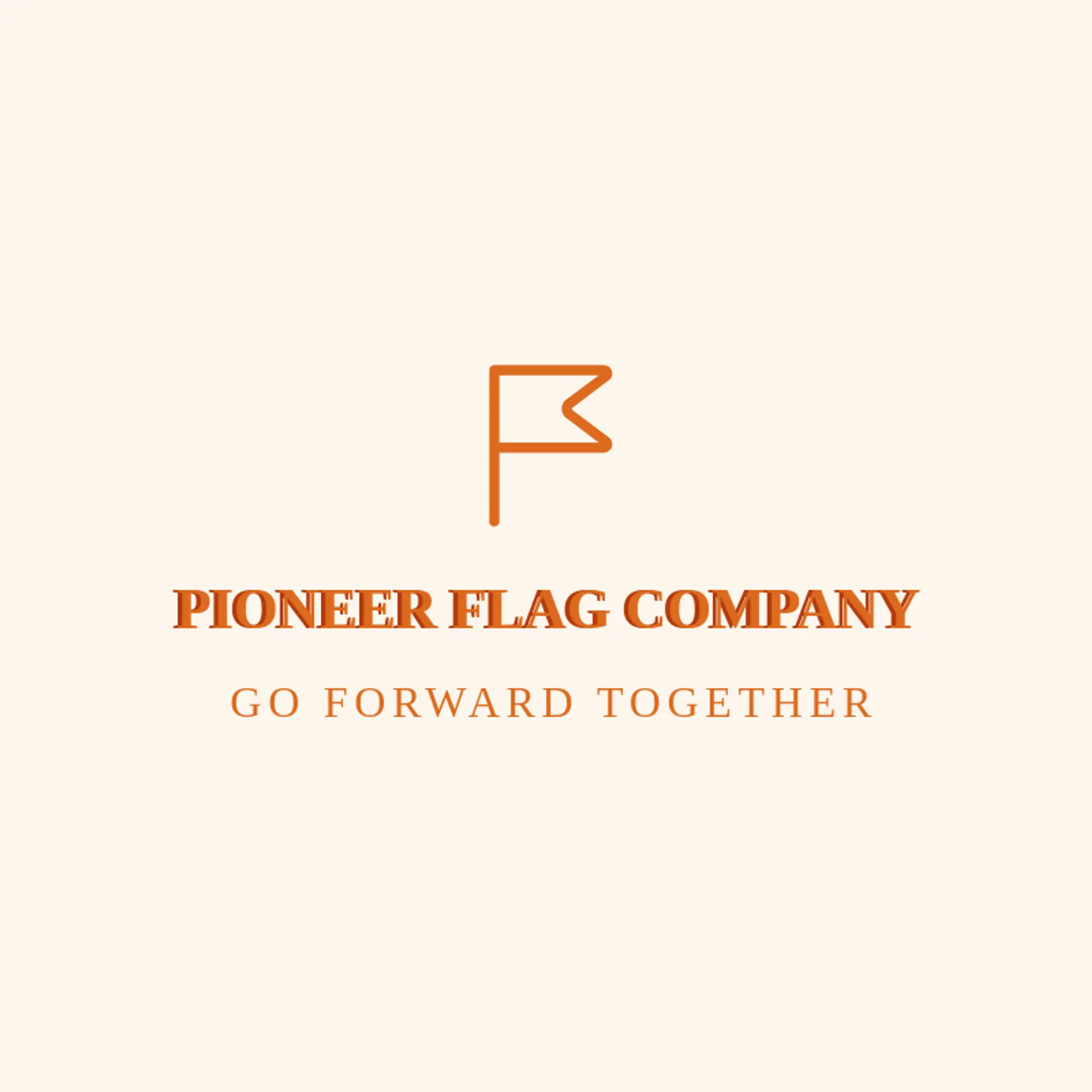 Pioneer Flag Company logo for patriot