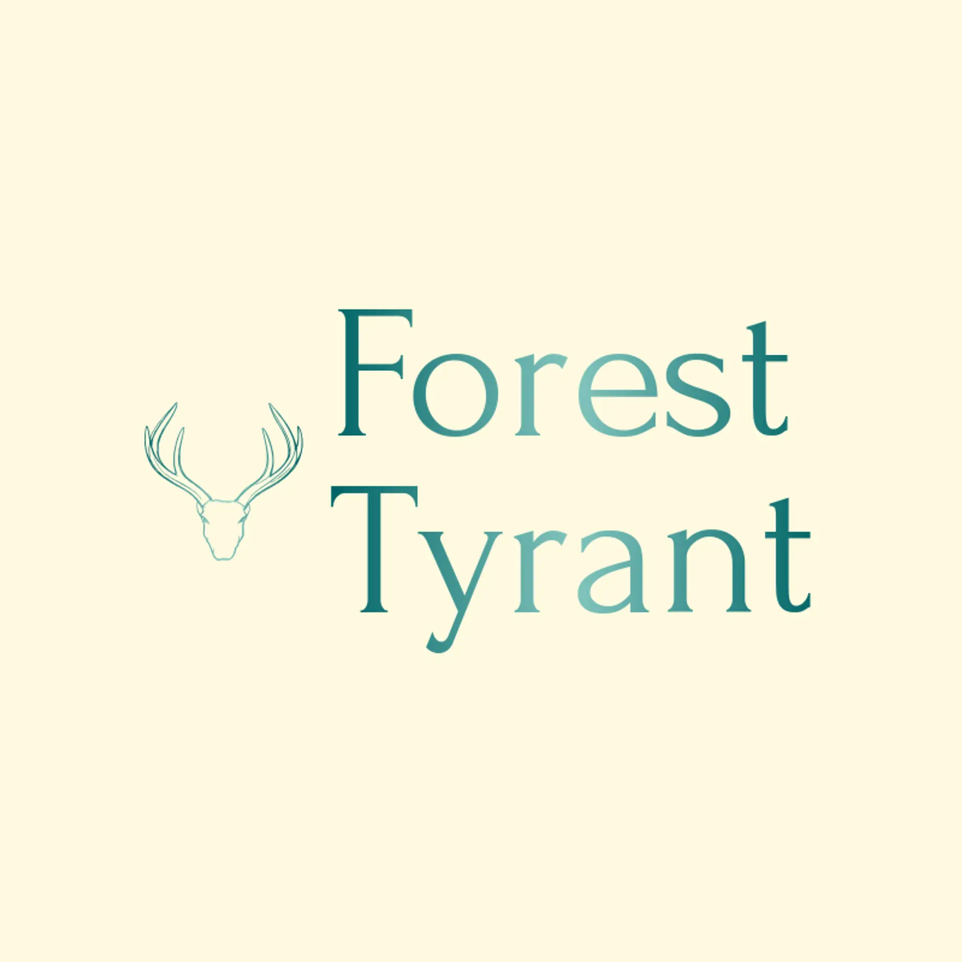Forest Tyrant logo for death metal