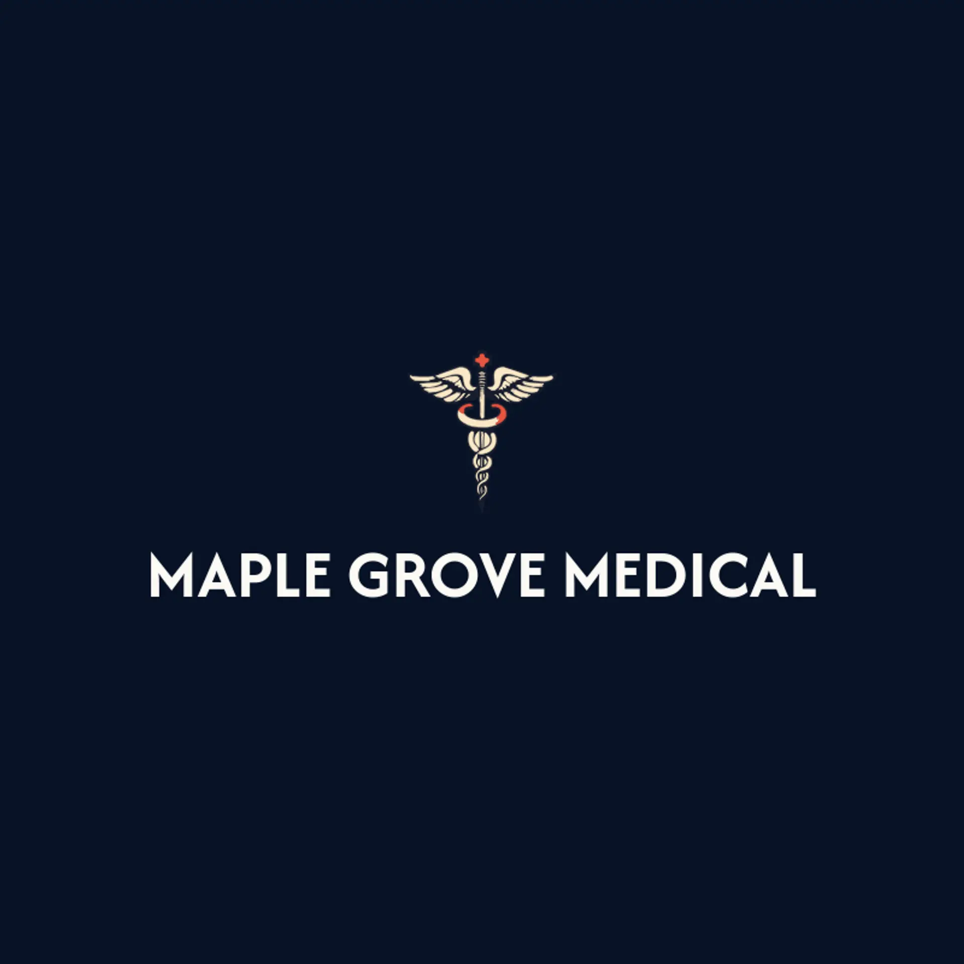 Maple Grove Medical logo for Caduceus