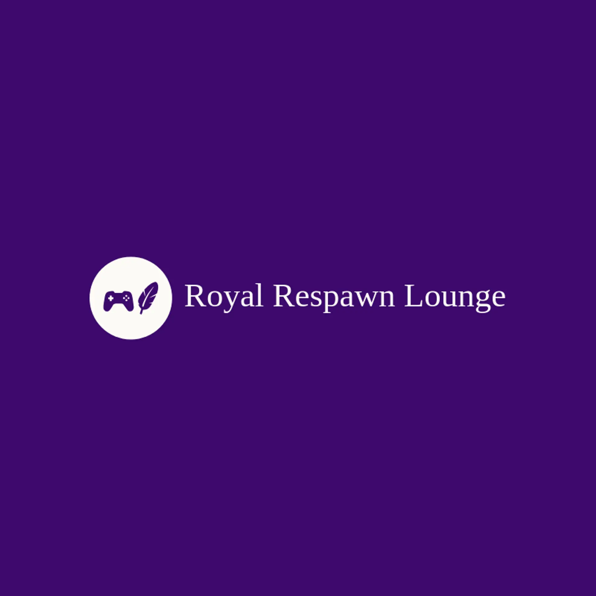 Royal Respawn Lounge logo for playstation