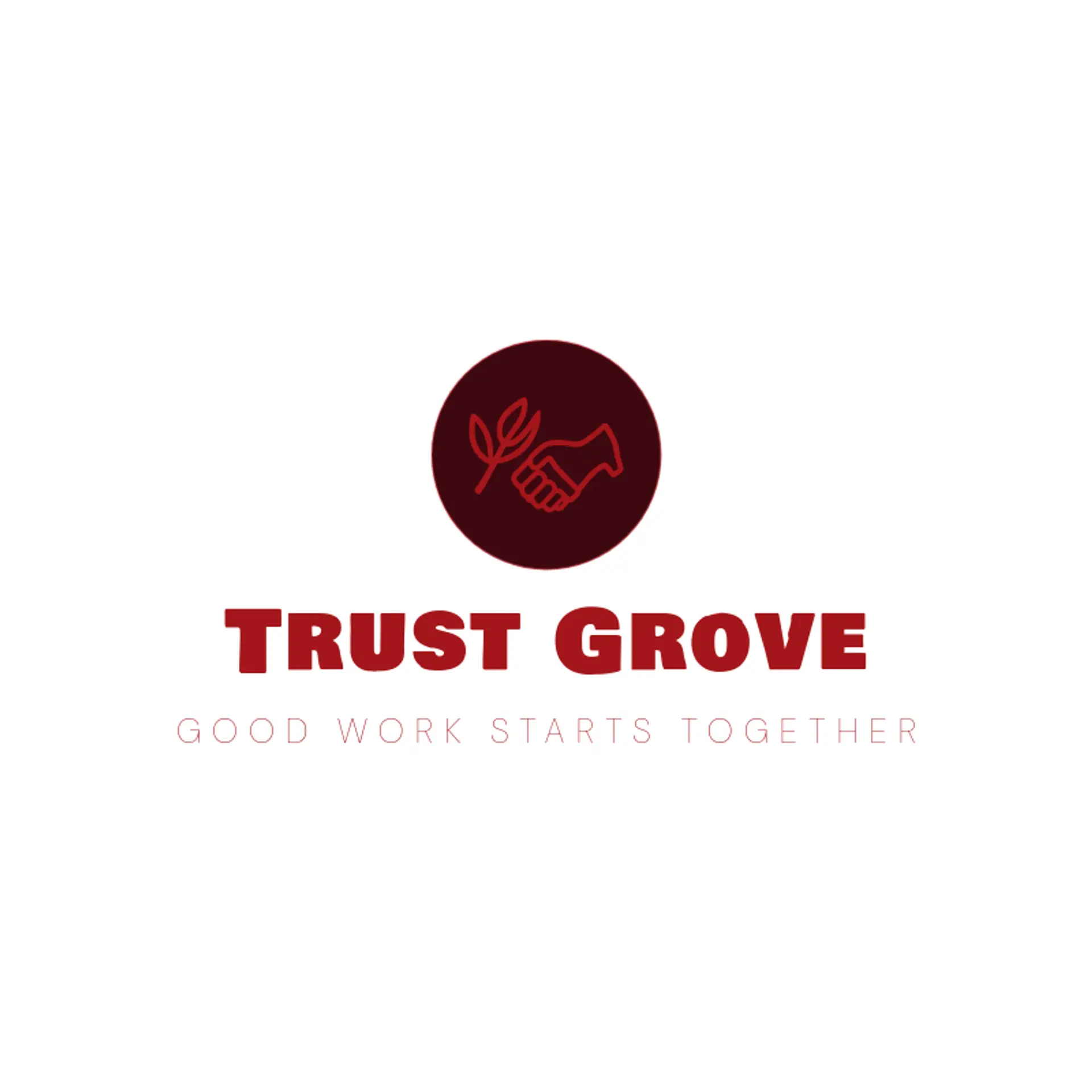 Trust Grove logo for handshake