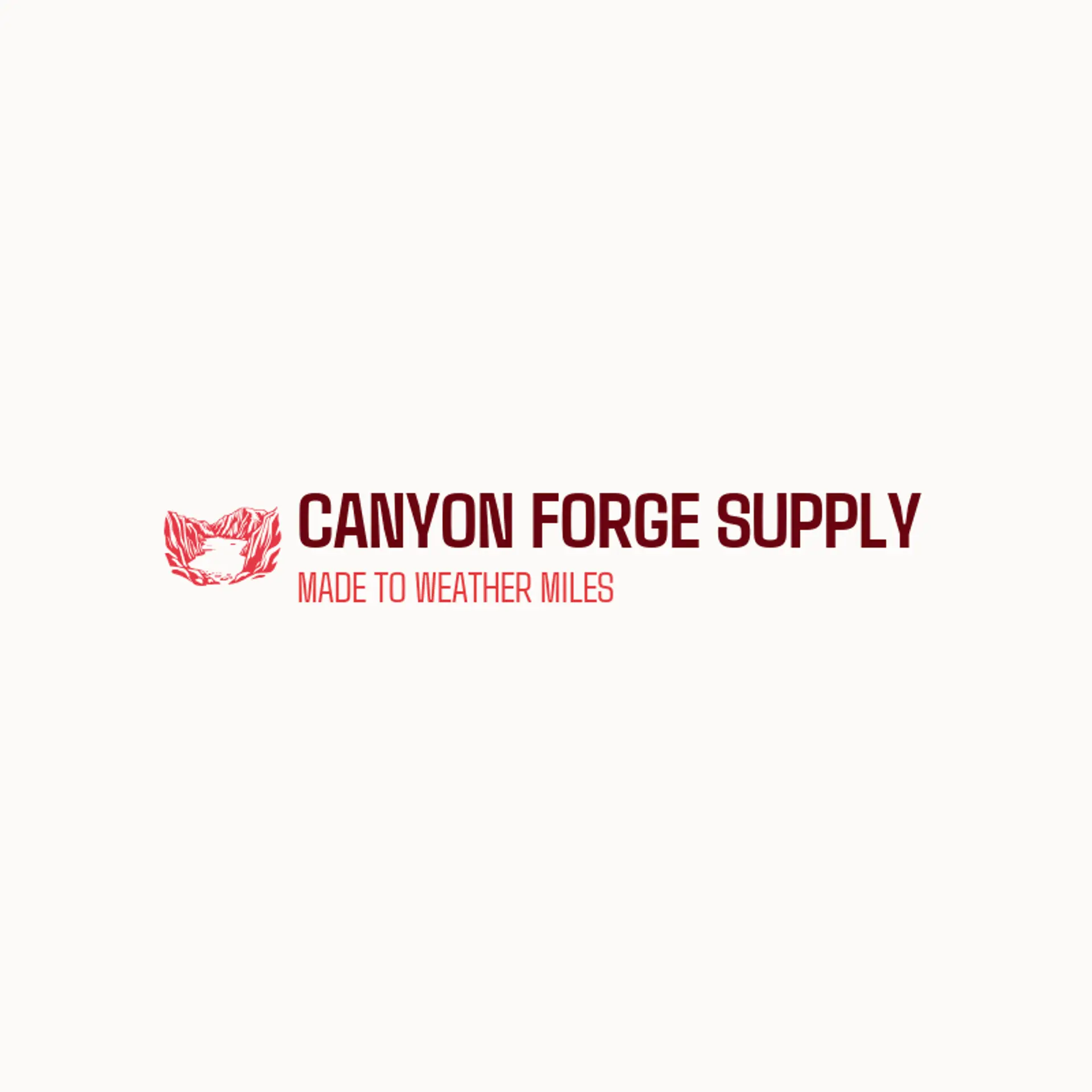 Canyon Forge Supply logo for Canyon
