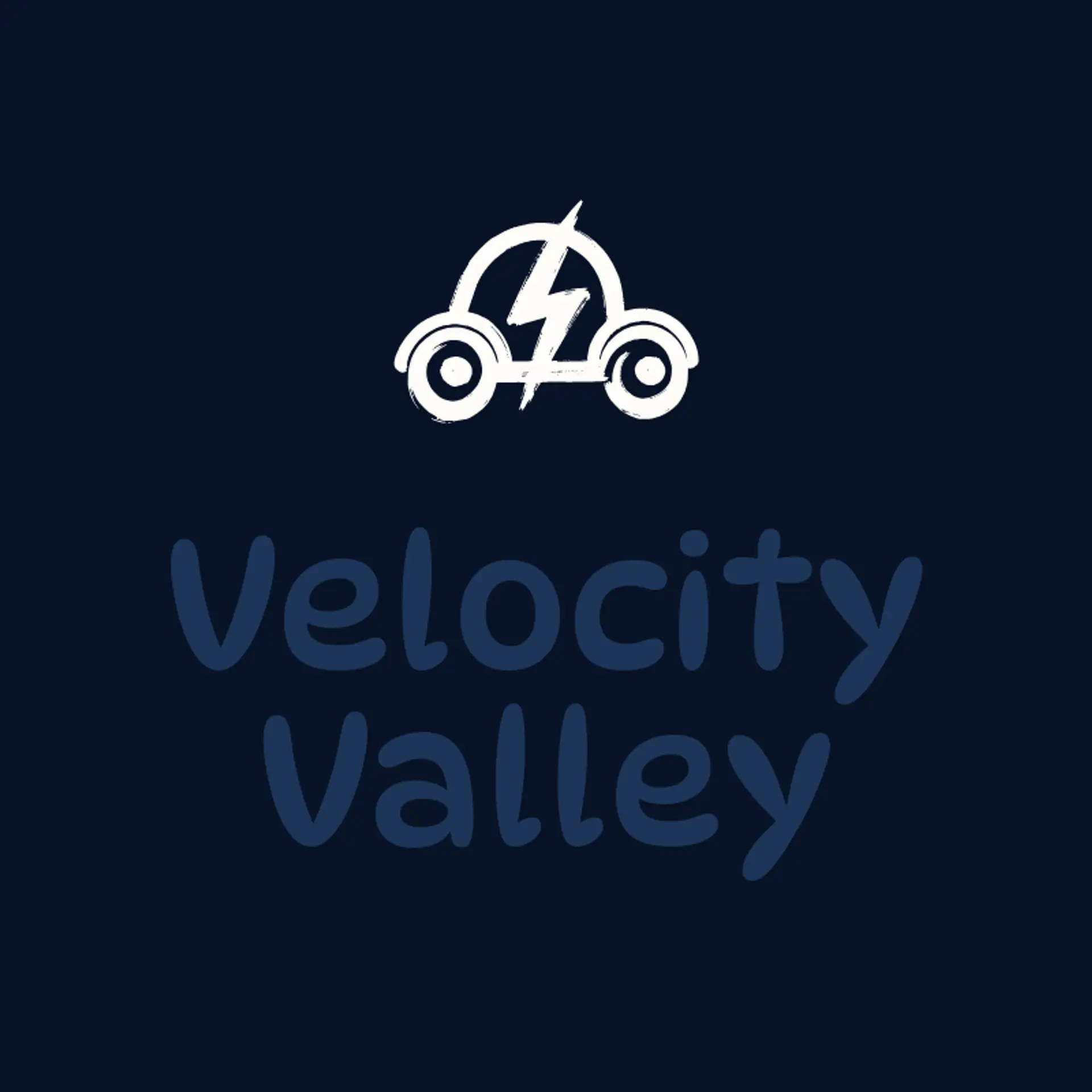 Velocity Valley logo for amusement park