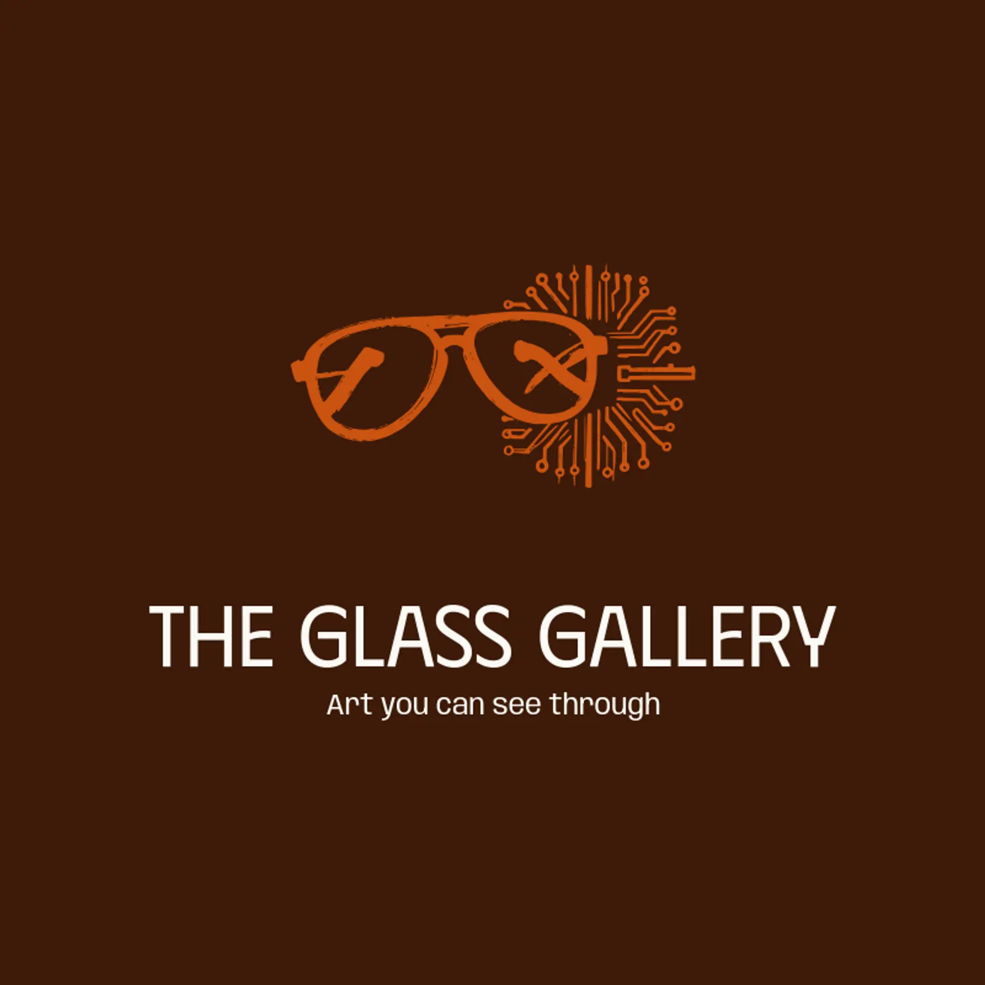 The Glass Gallery logo for glasses
