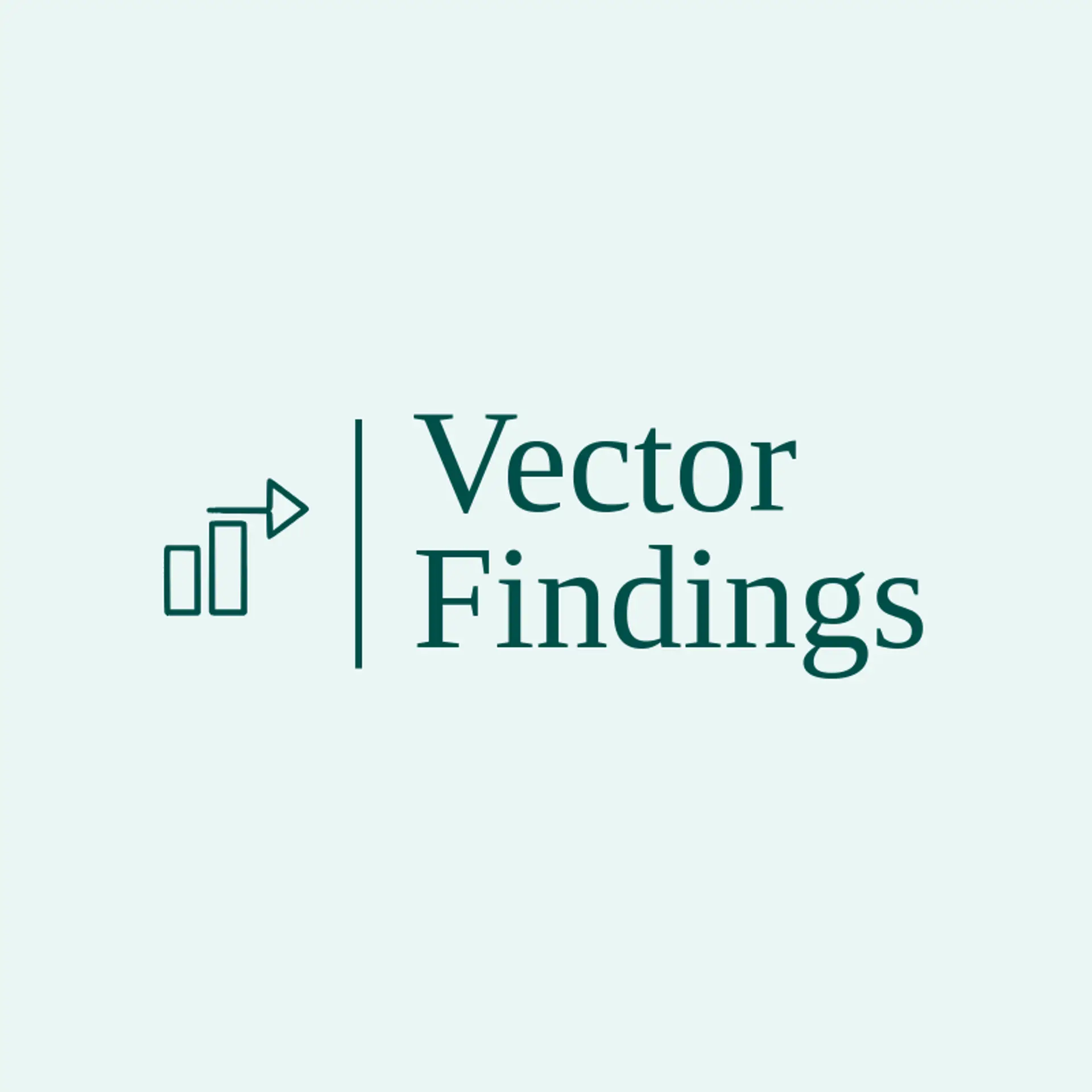 Vector Findings logo for research