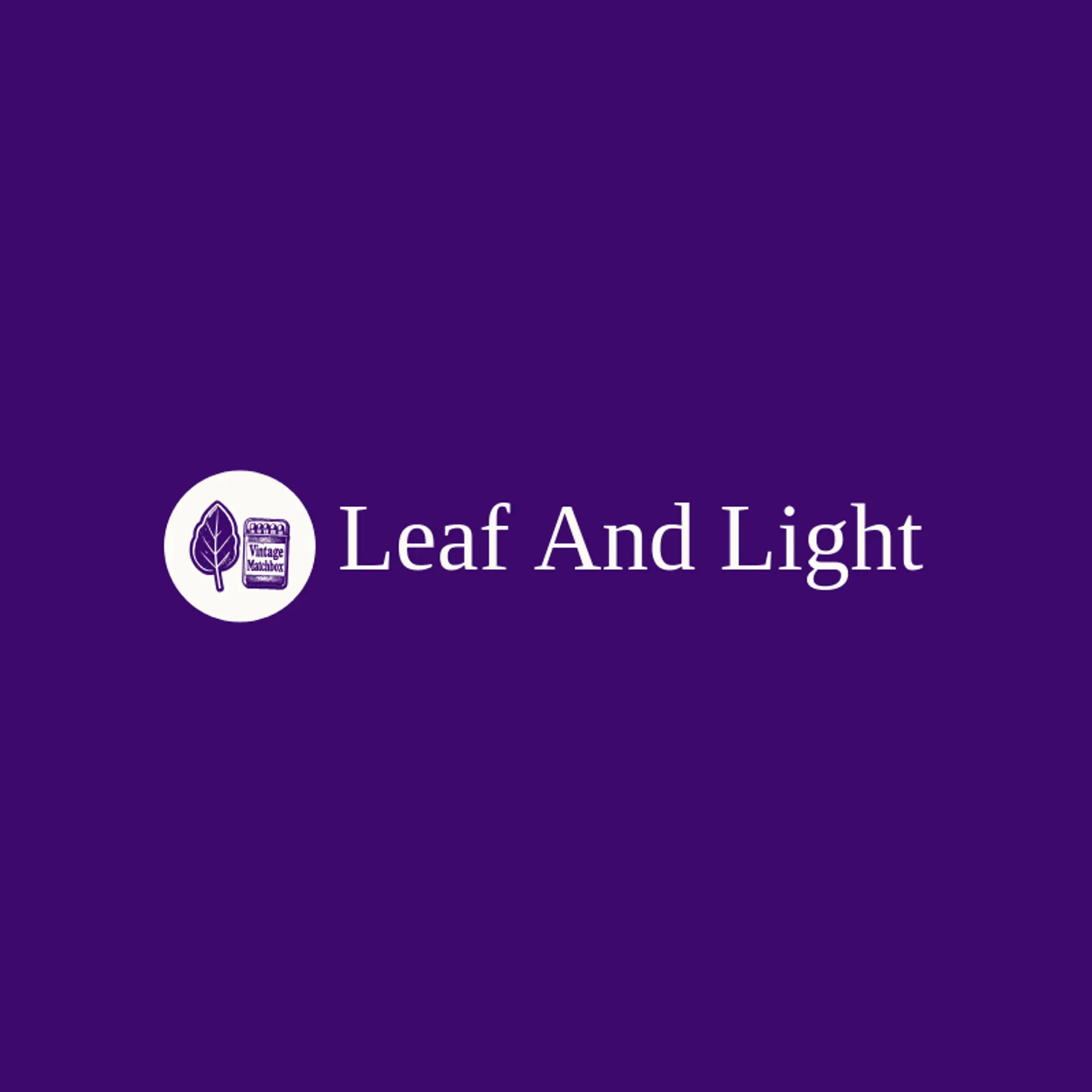 Leaf And Light logo for flame