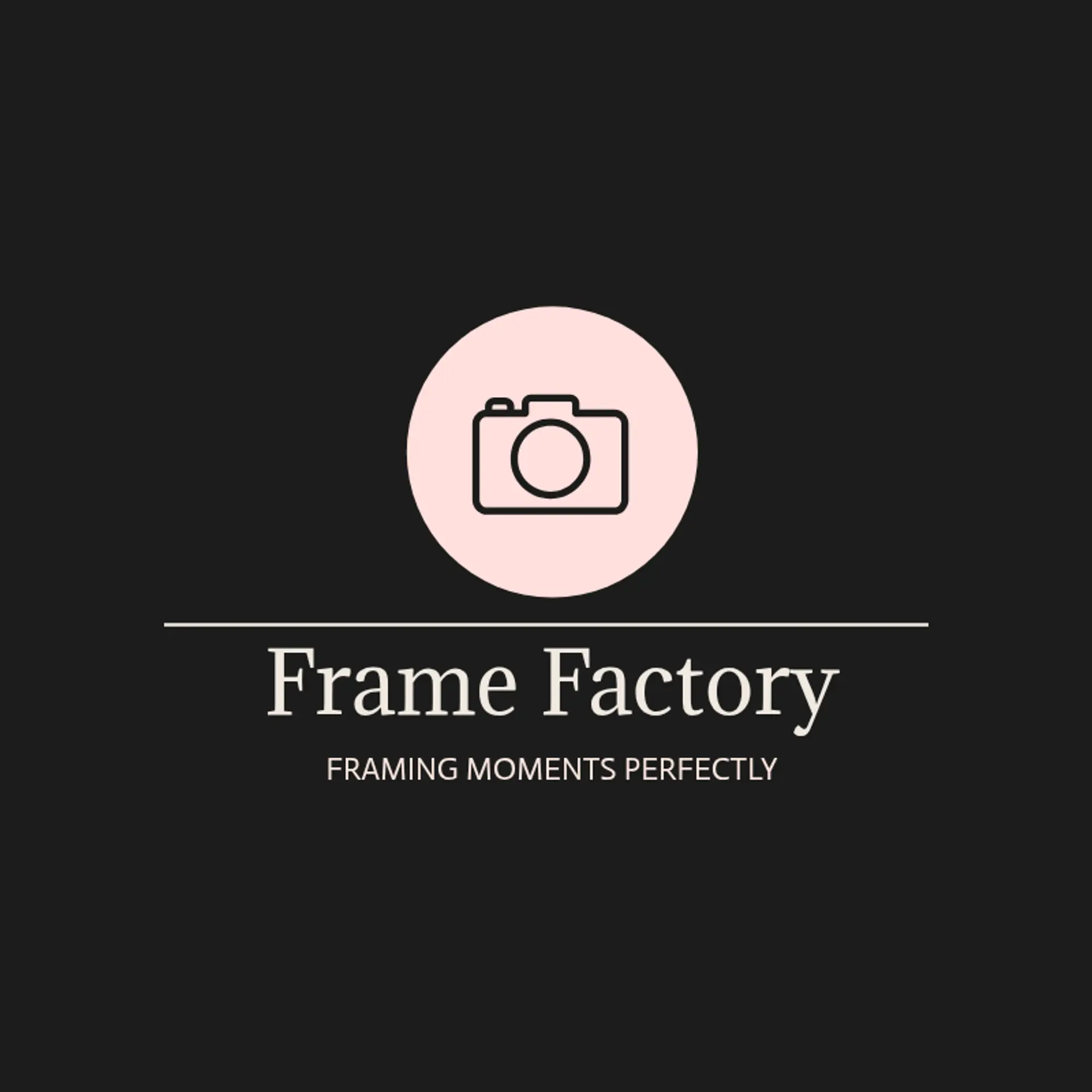 Frame Factory logo for best photography