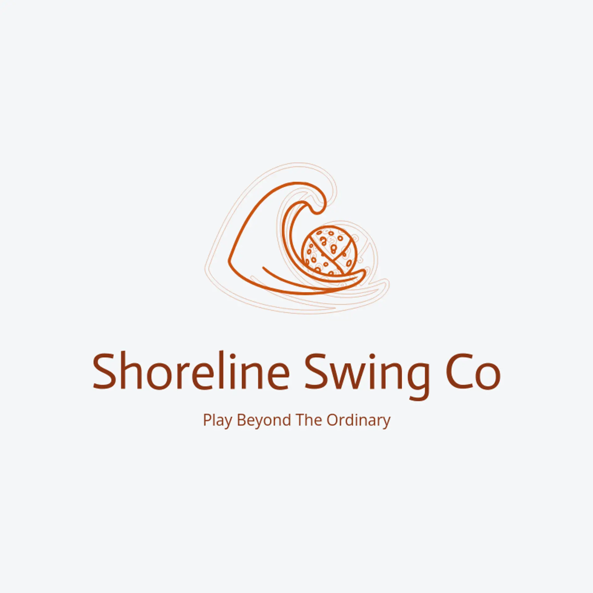 Shoreline Swing Co logo for wiffleball