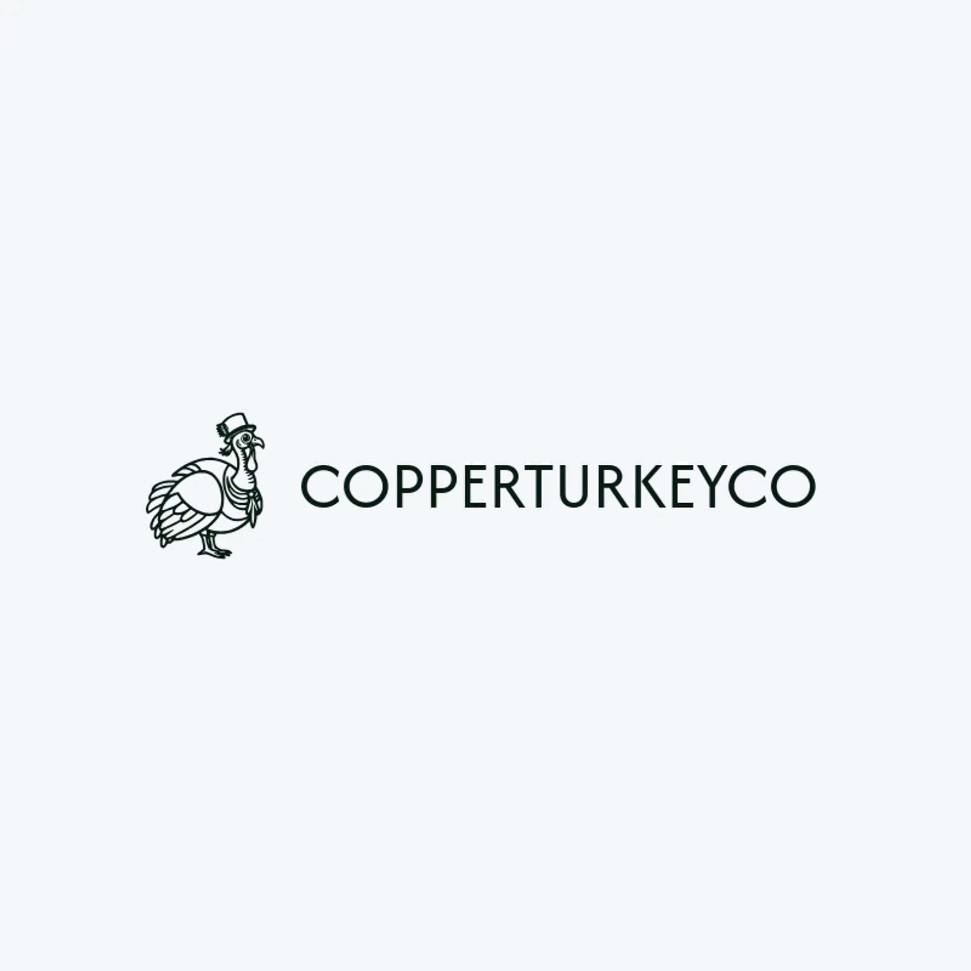 Copper Turkey Co logo for turkey