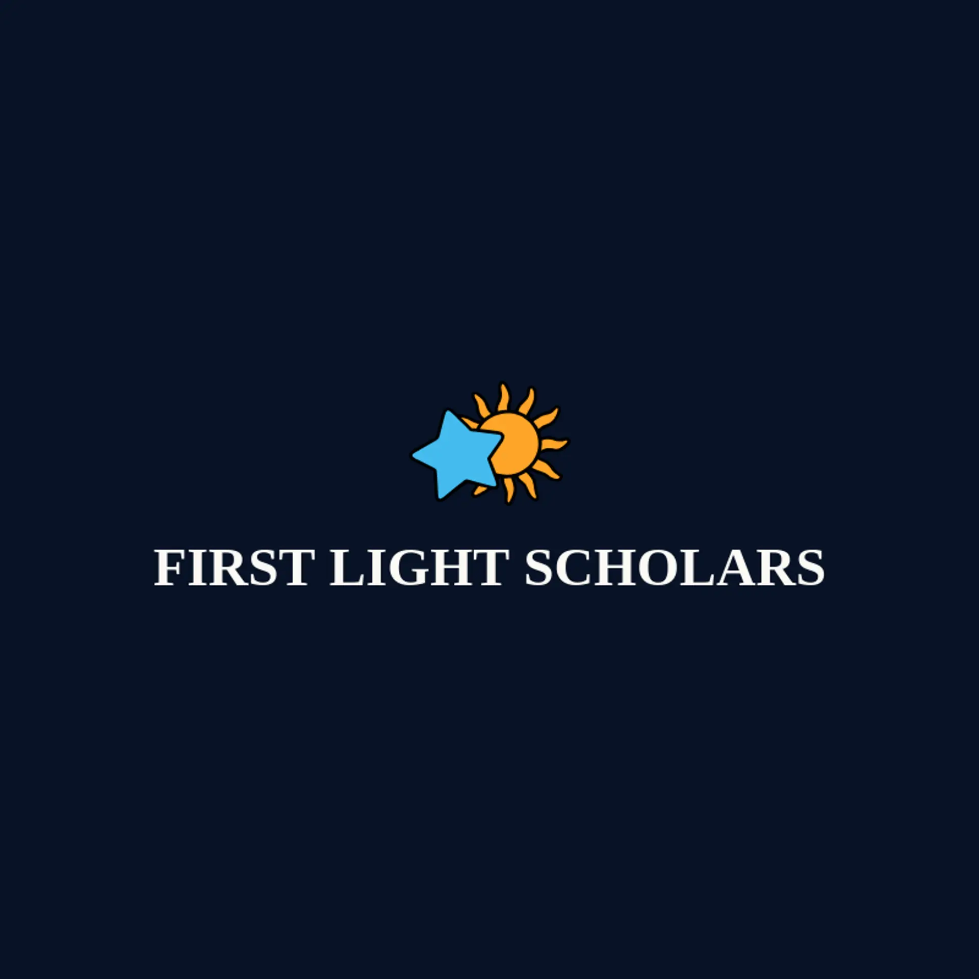 First Light Scholars logo for scholarship