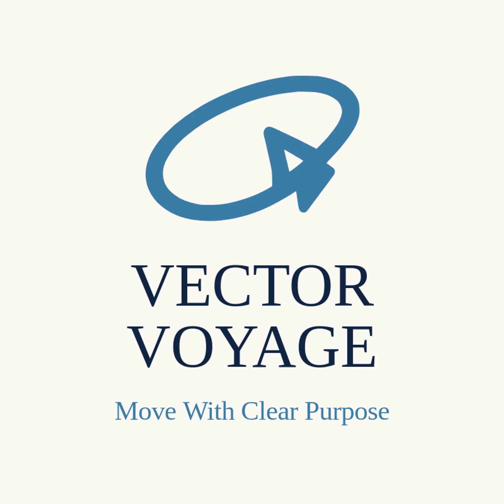 Vector Voyage logo for orbit