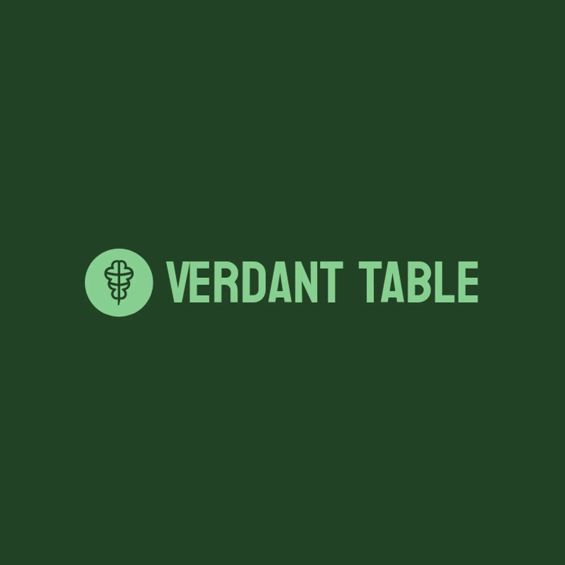 Harvest Table logo for healthy restaurant