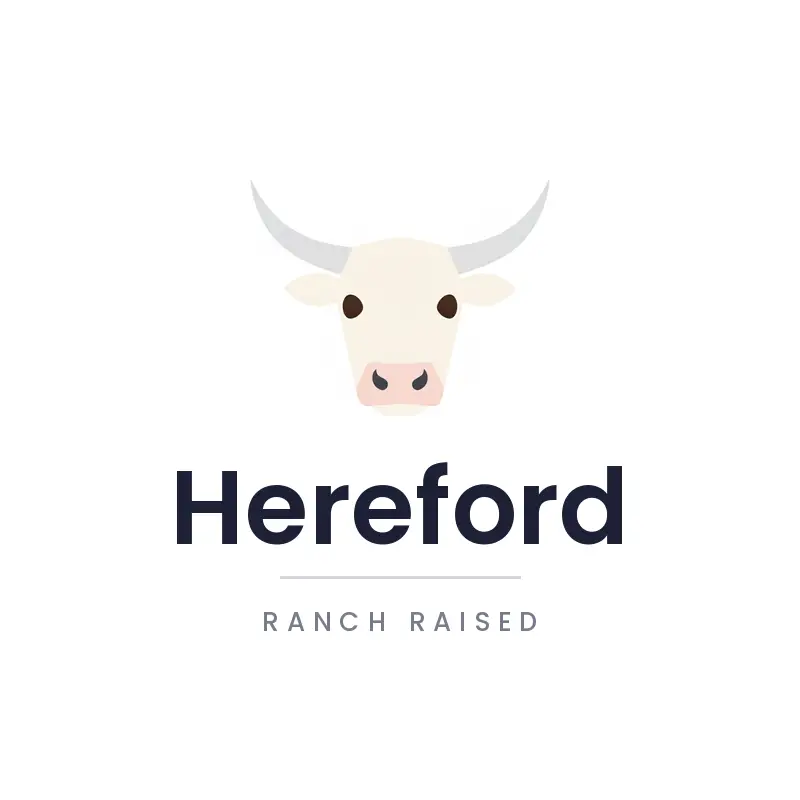Cattle head minimal cattle logo