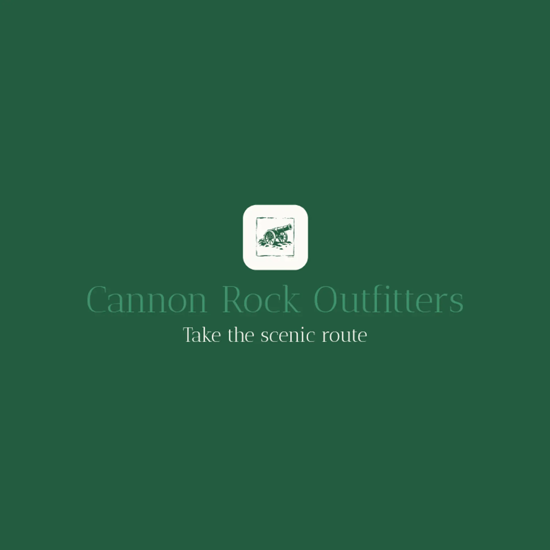 Cannon Rock Outfitters logo for cannon