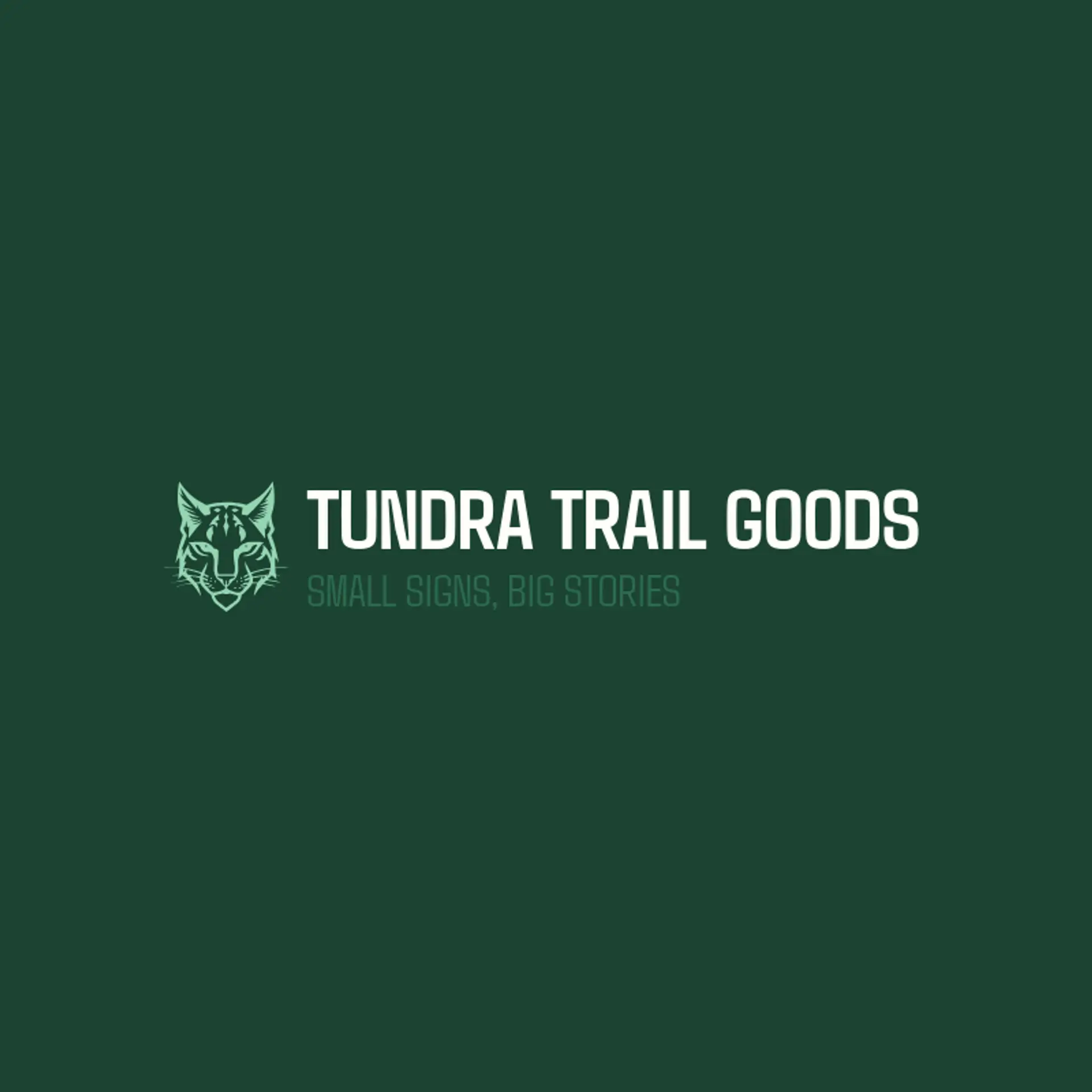 Tundra Trail Goods logo for lynx