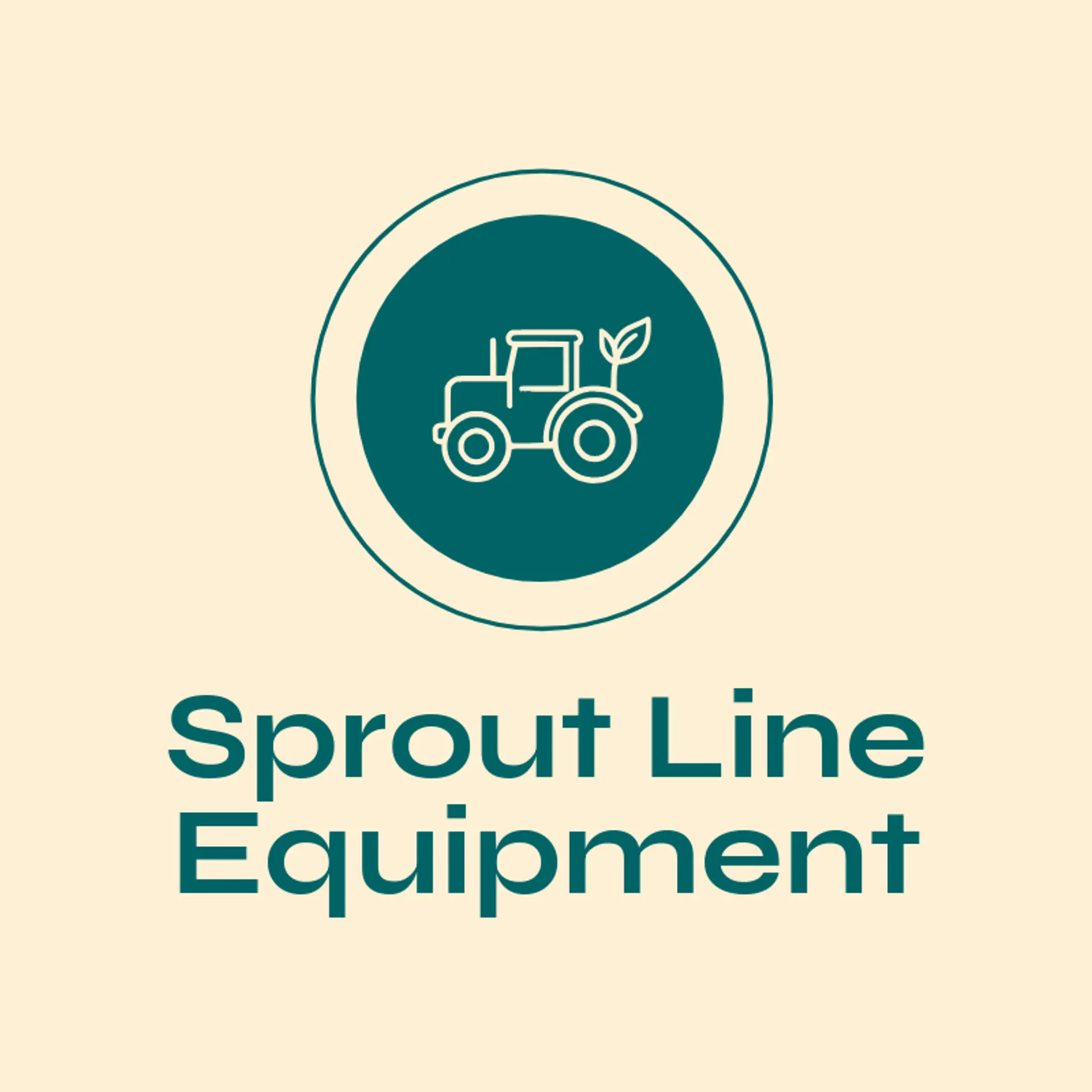 Sprout Line Equipment logo for tractor