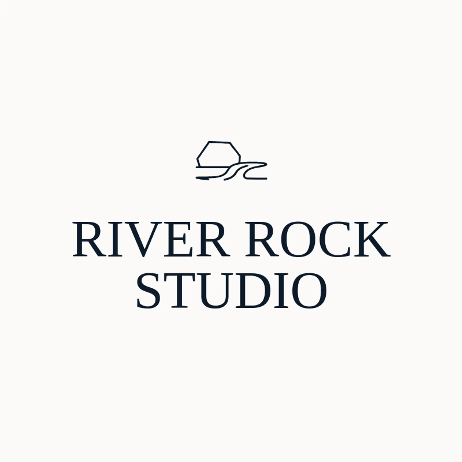 River Rock Studio logo for stone