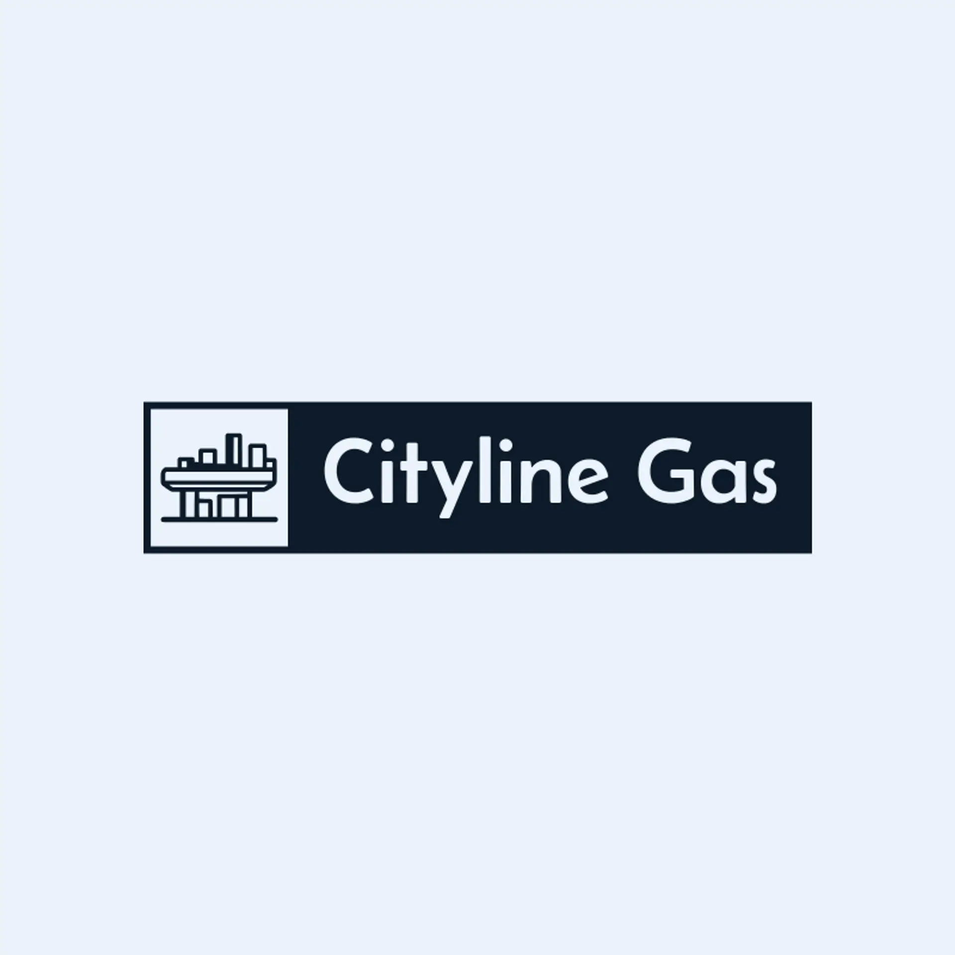 Cityline Gas logo for gas station