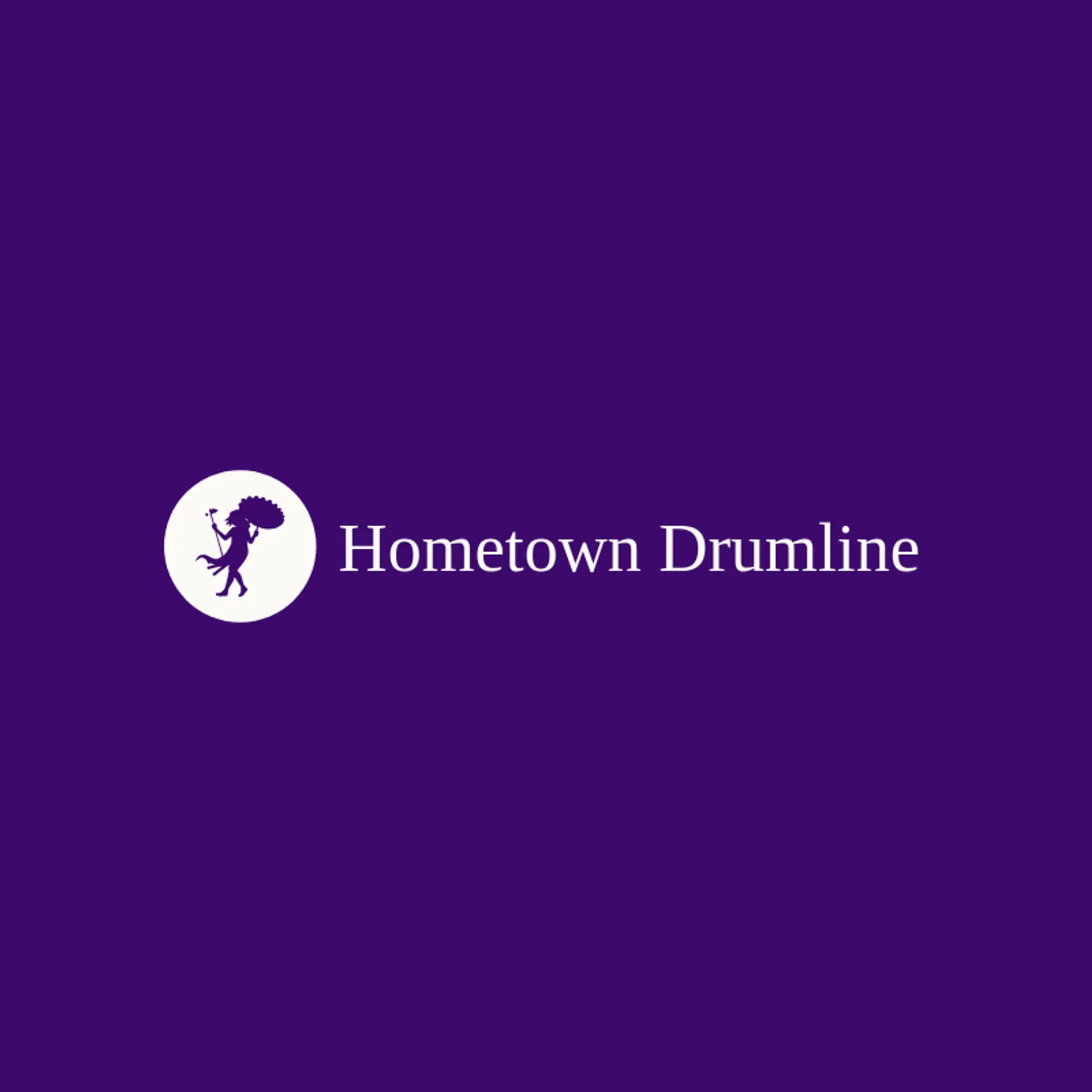 Hometown Drumline logo for parade