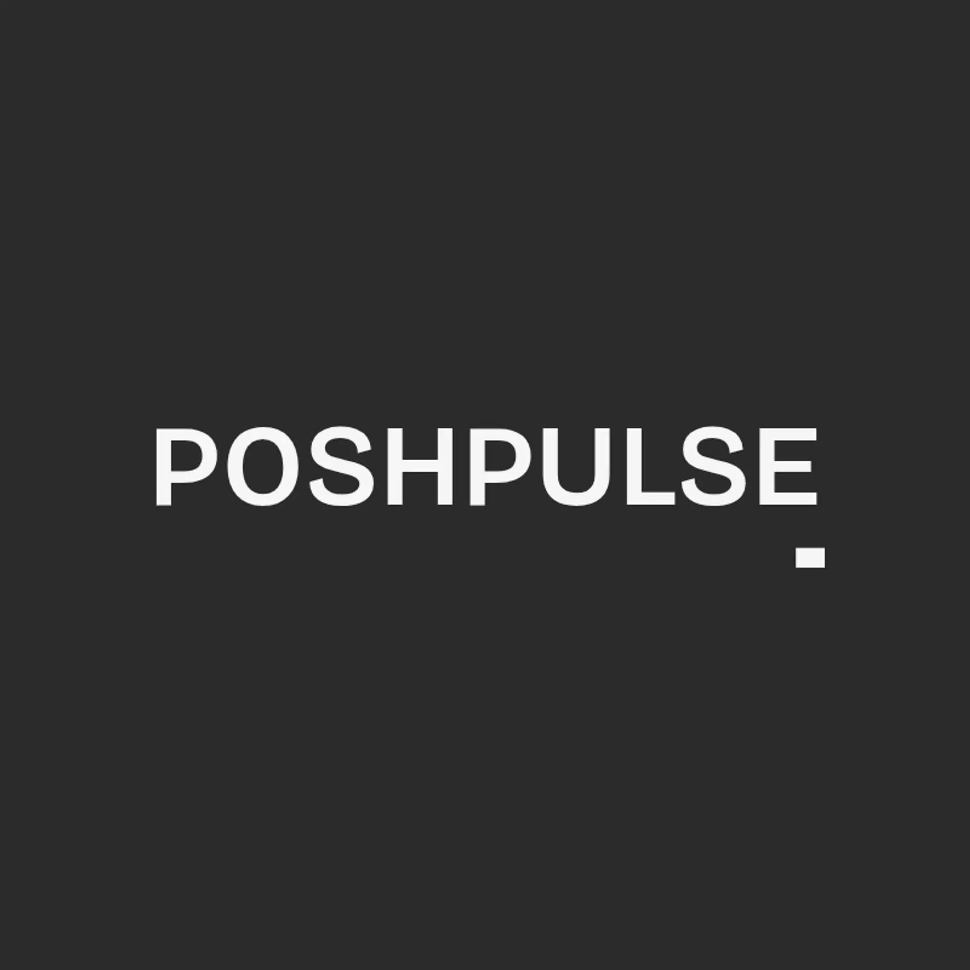 PoshPulse logo for fashion accessories
