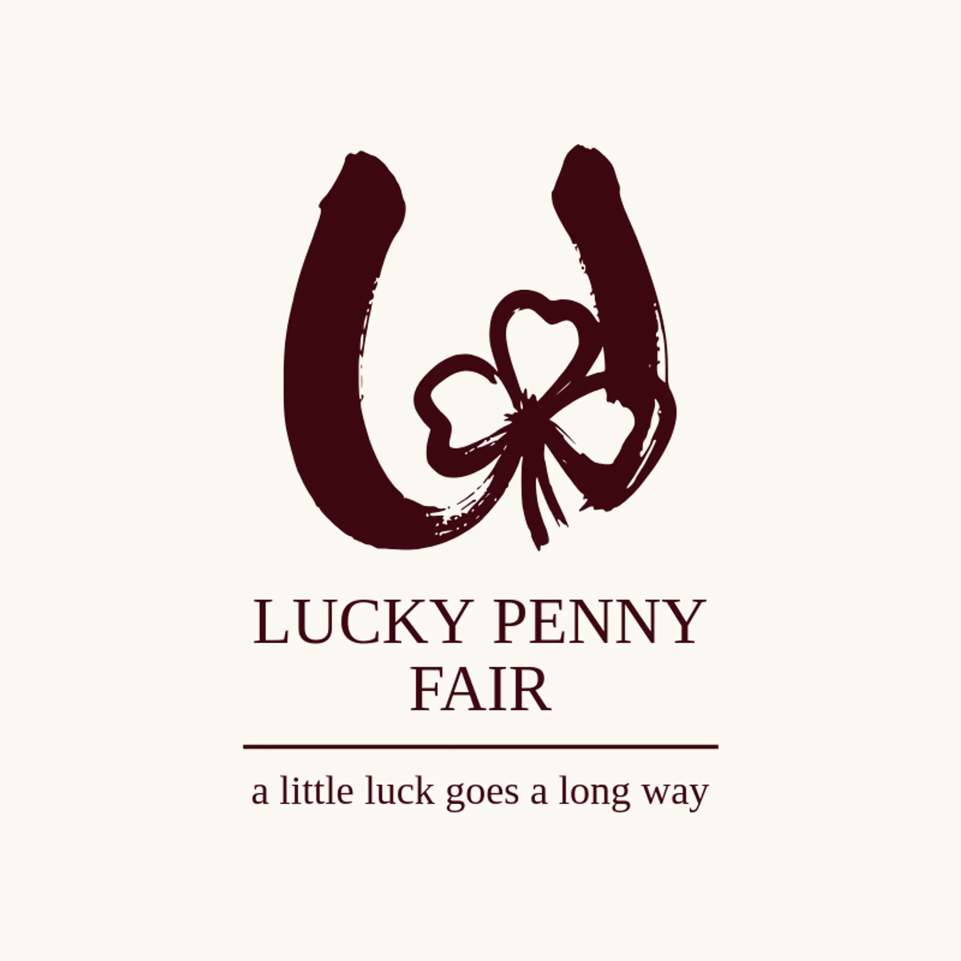 Lucky Penny Fair logo for fair