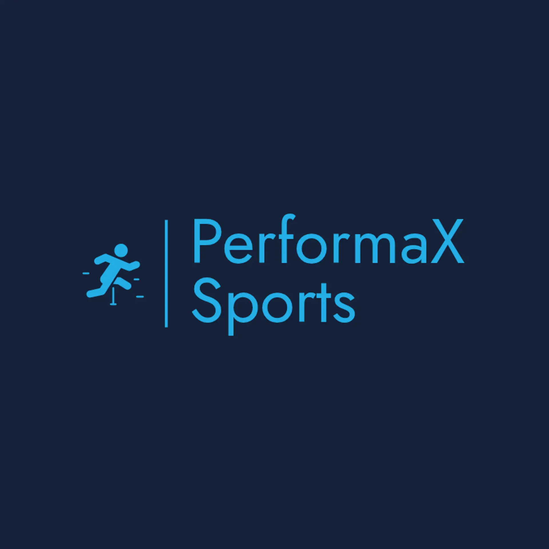 PerformaX Sports logo for sports brand