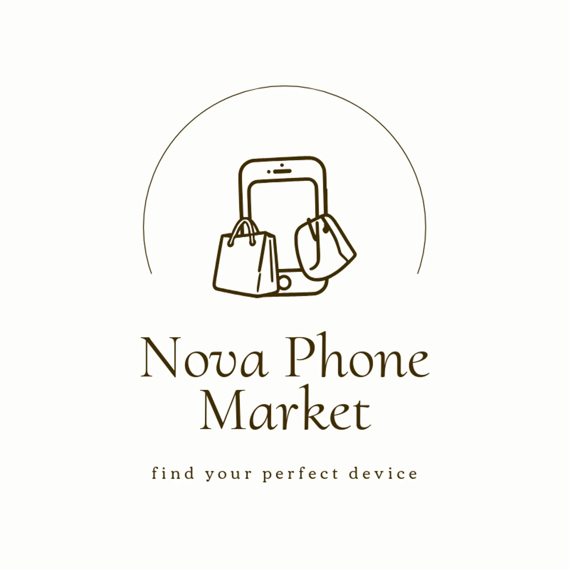 Nova Phone Market logo for mobile shop