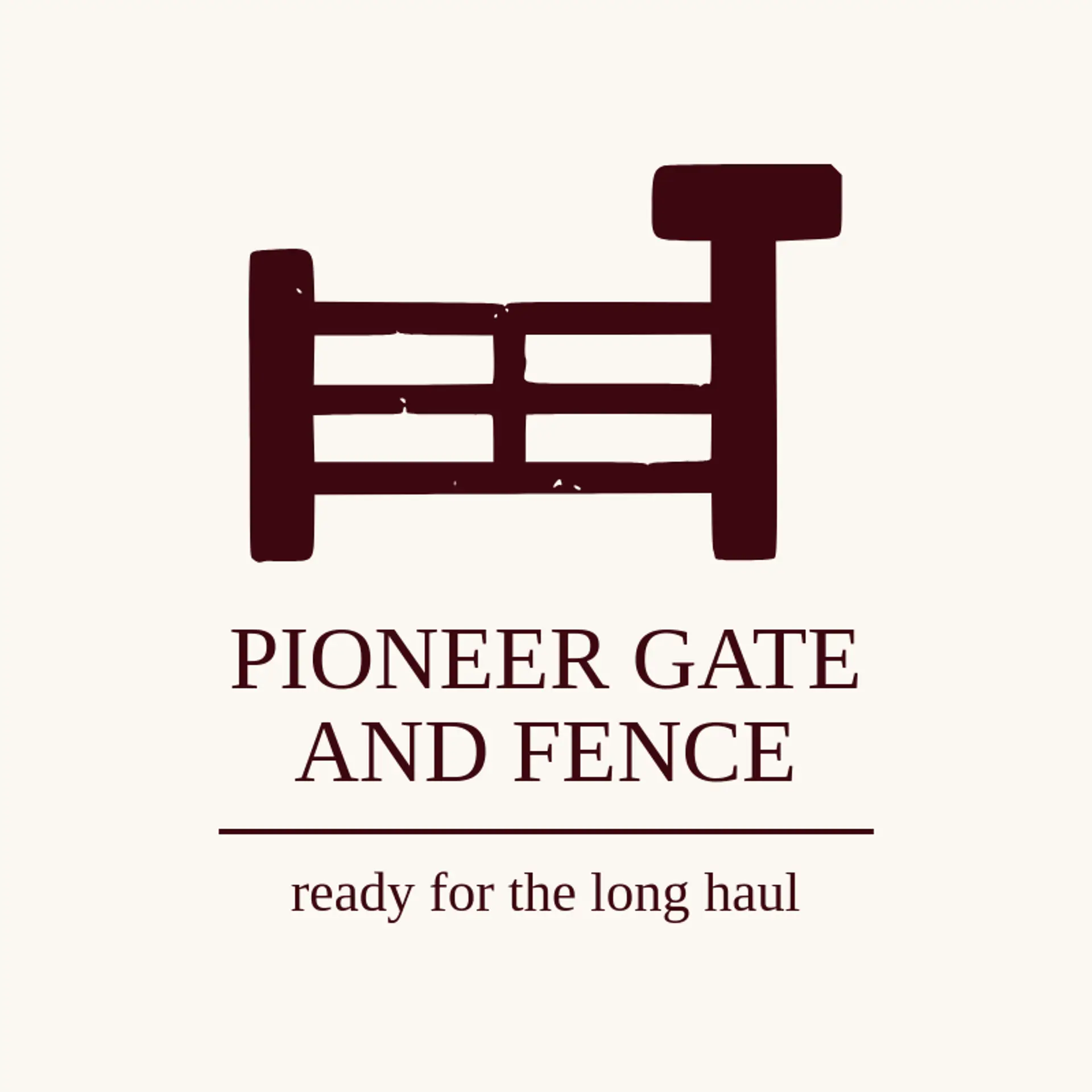 Pioneer Gate and Fence logo for gate