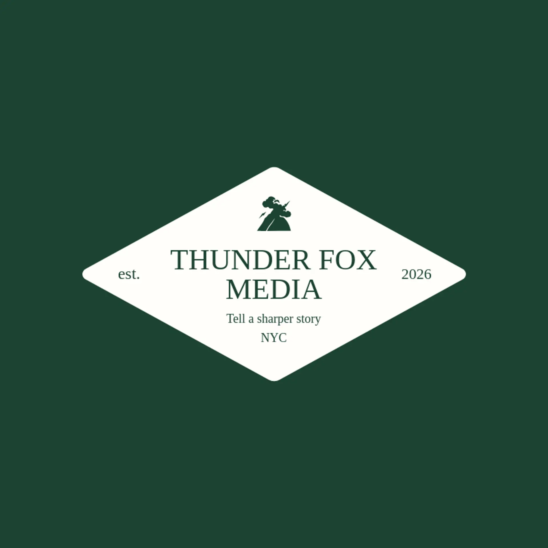Thunder Fox Media logo for thunder