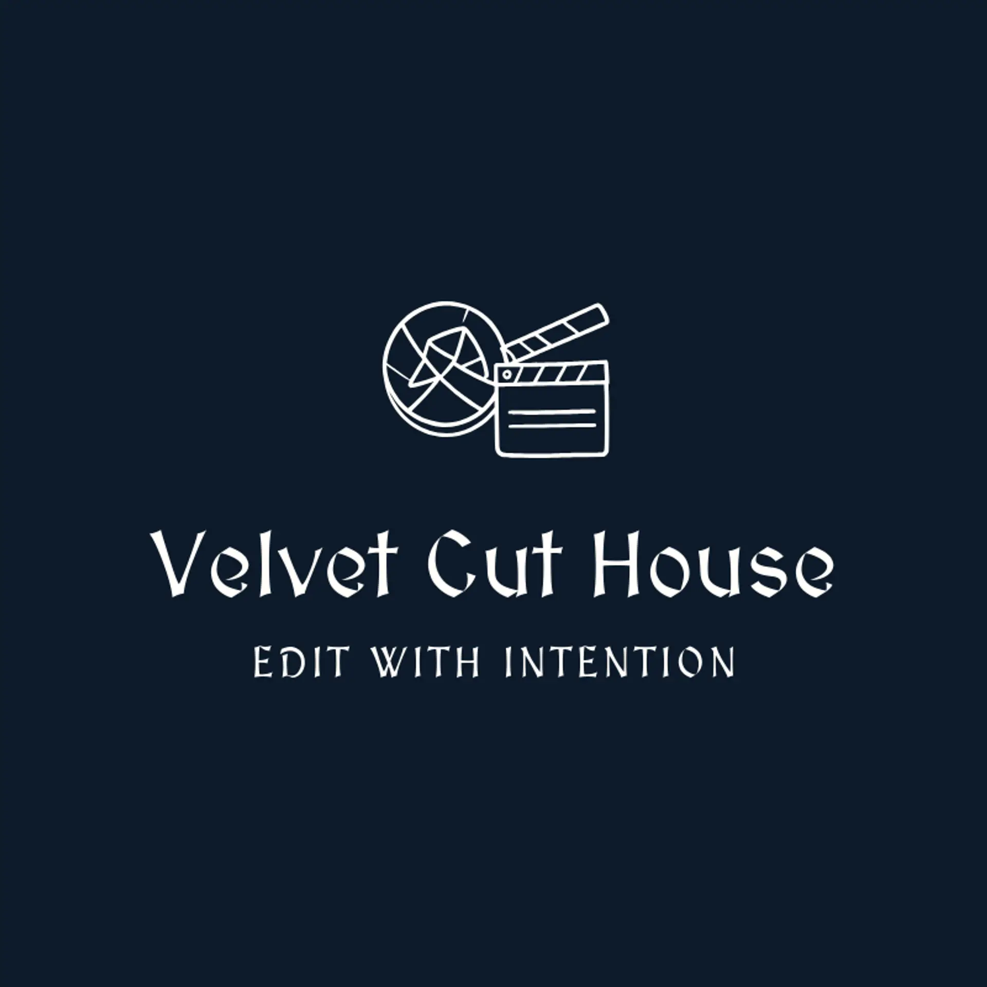Velvet Cut House logo for video