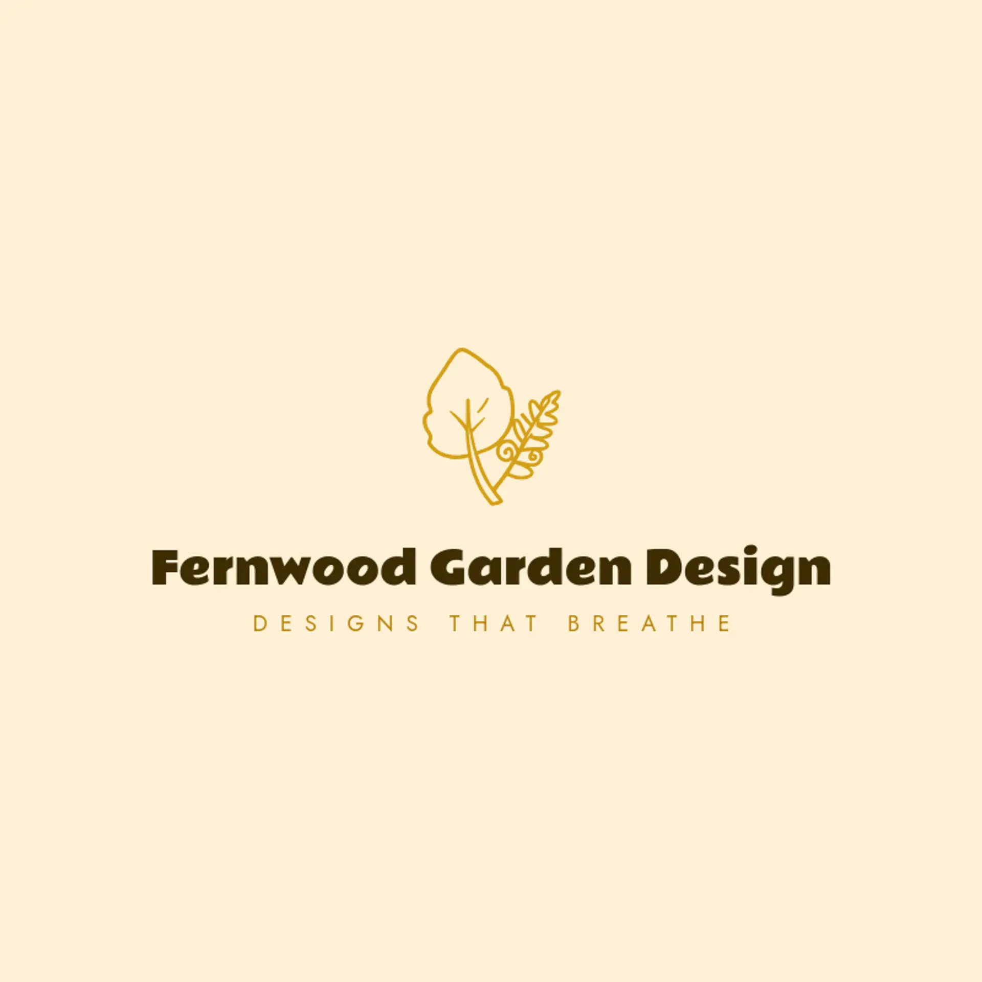 Fernwood Garden Design logo for garden