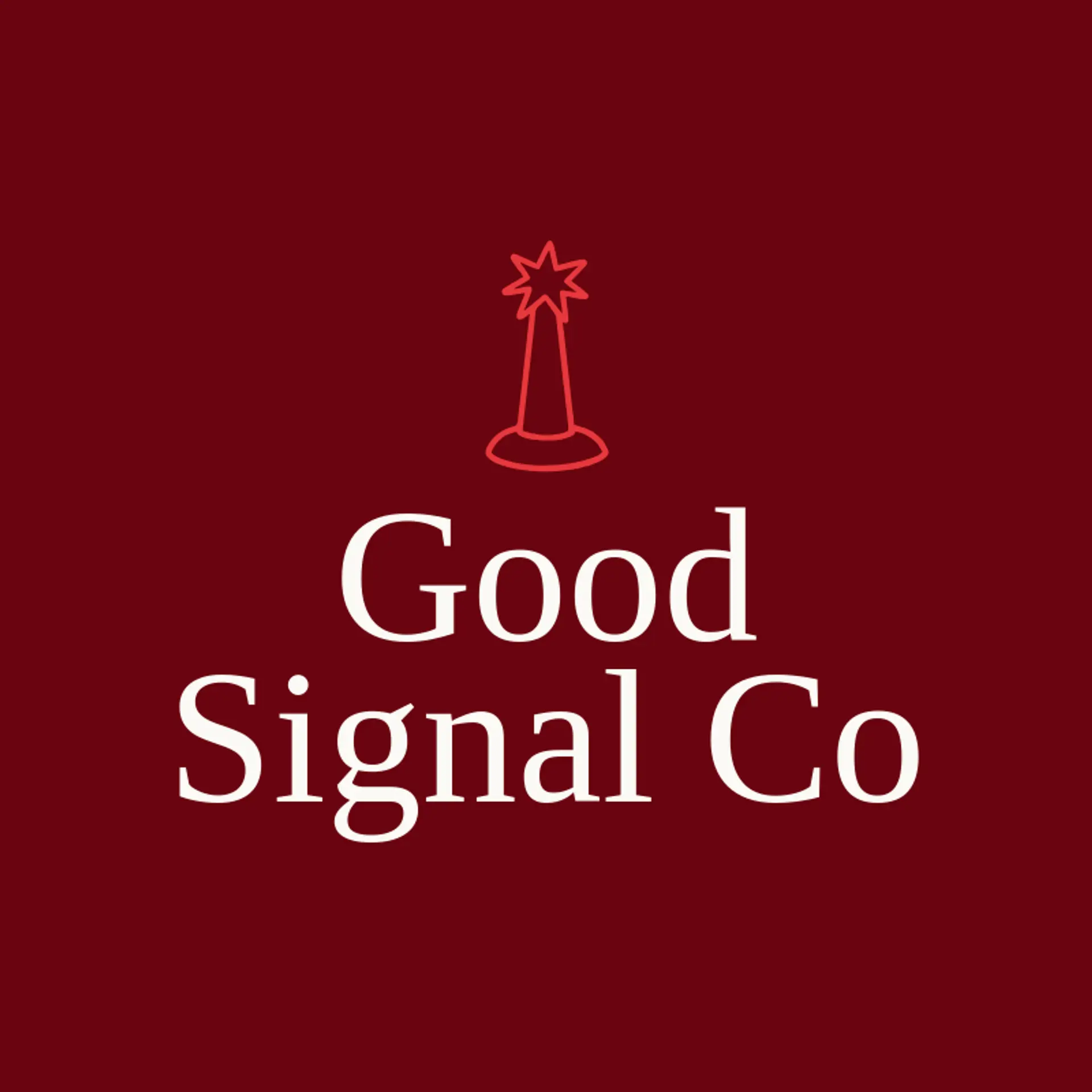 Good Signal Co logo for agency