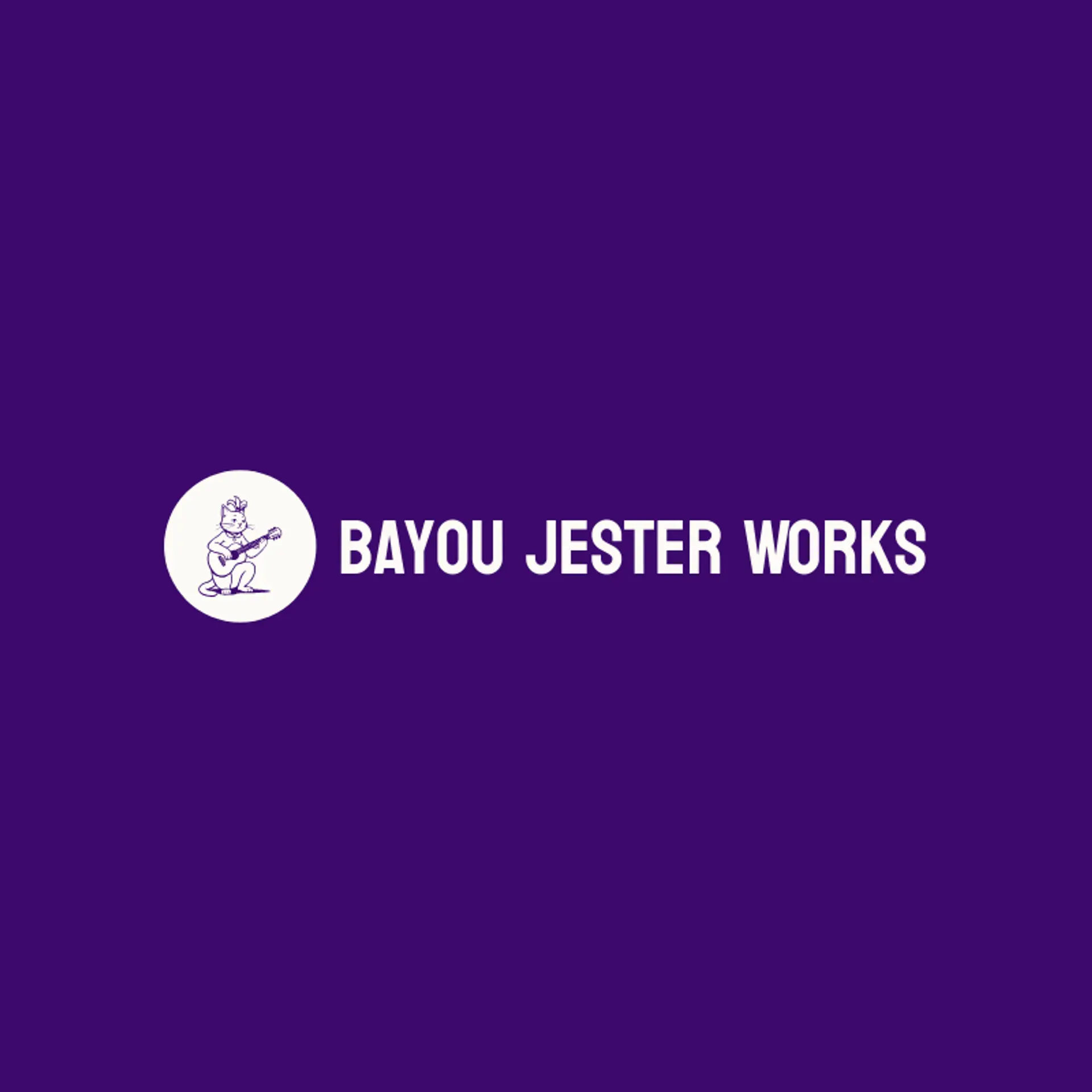 Bayou Jester Works logo for mardi gras
