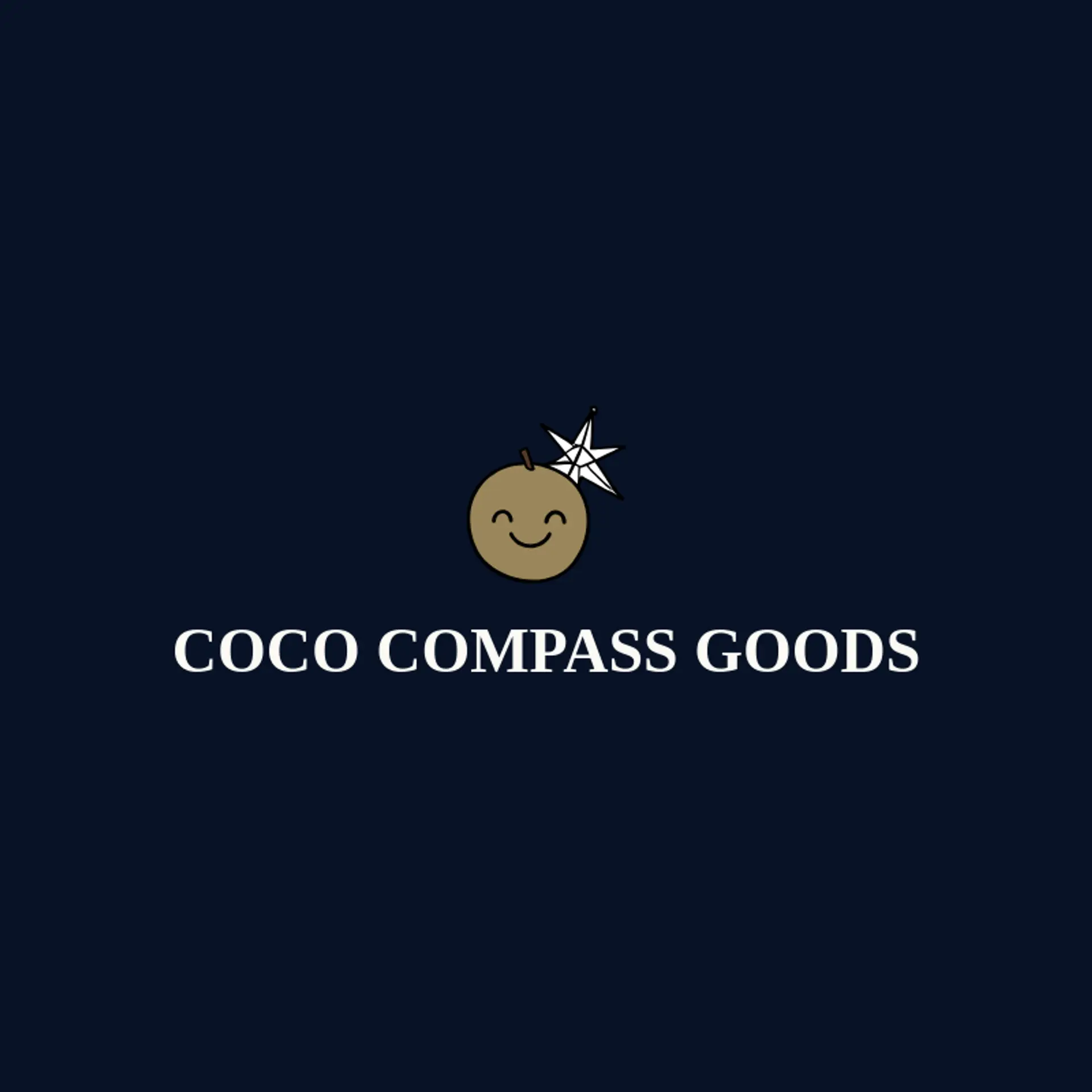 Coco Compass Goods logo for coconut