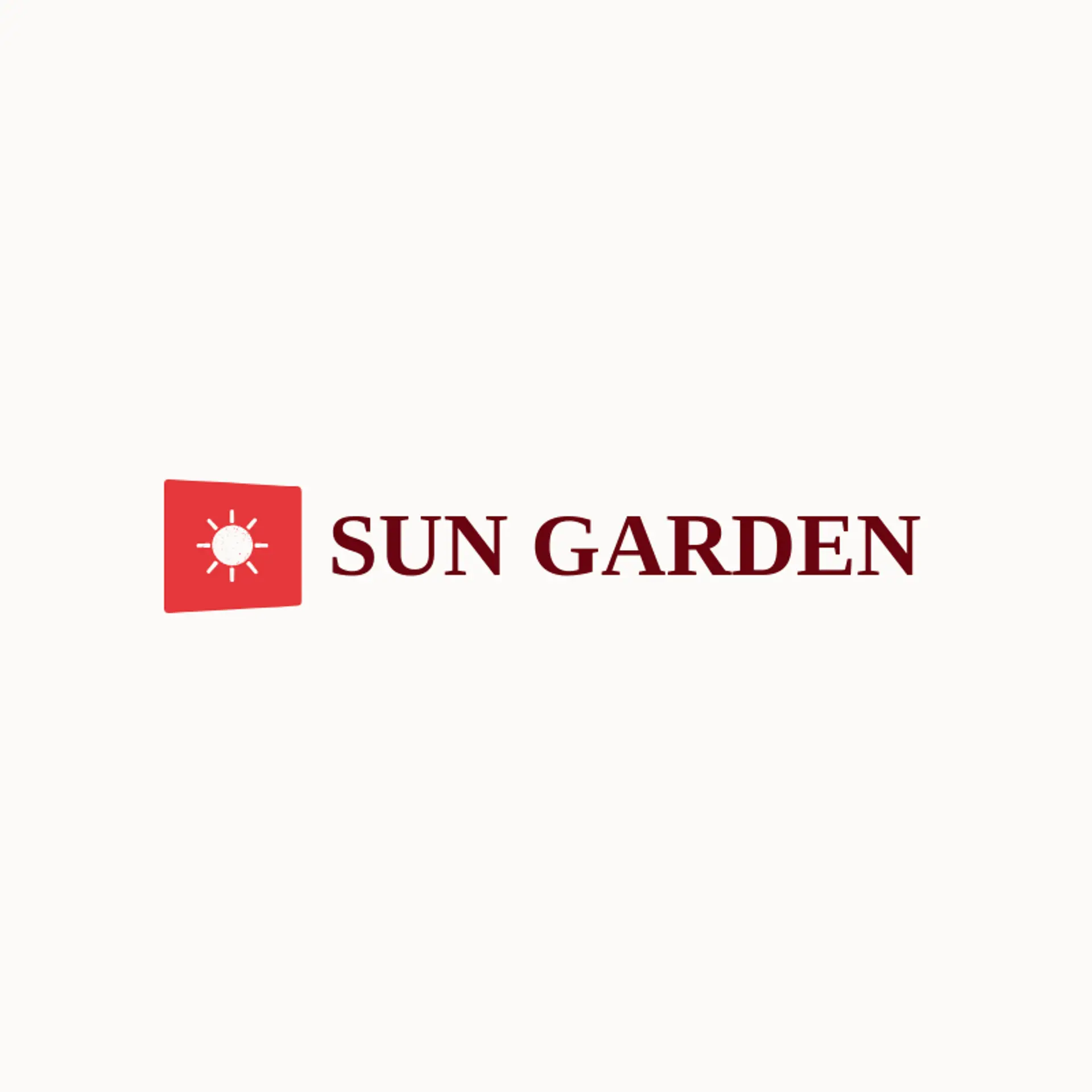 Sun Garden logo for spring