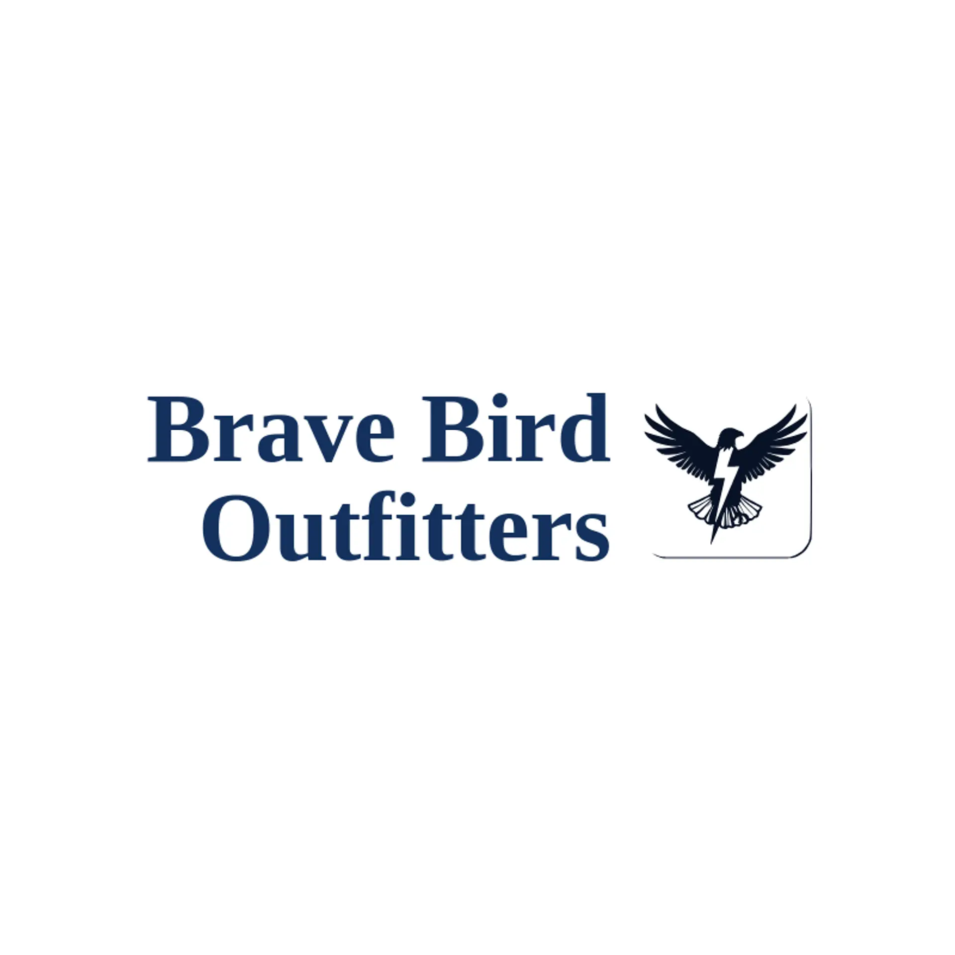 Brave Bird Outfitters logo for american eagle