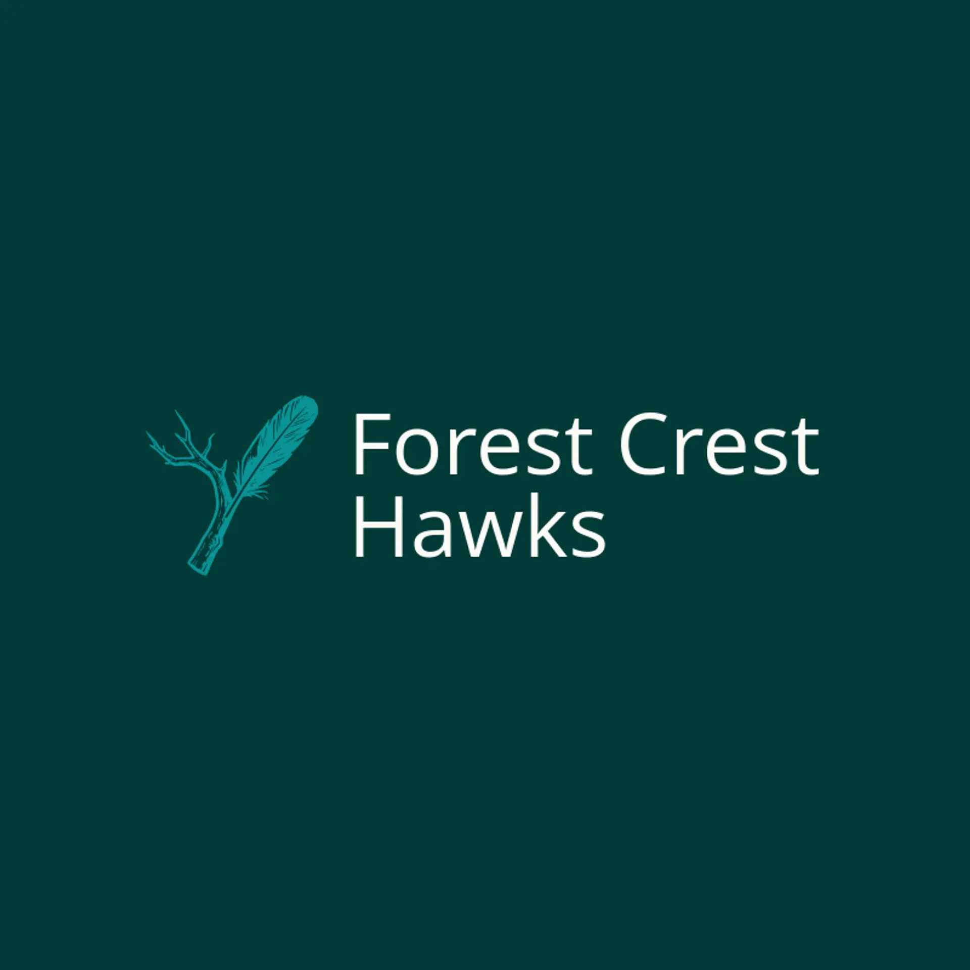 Forest Crest Hawks logo for hawk