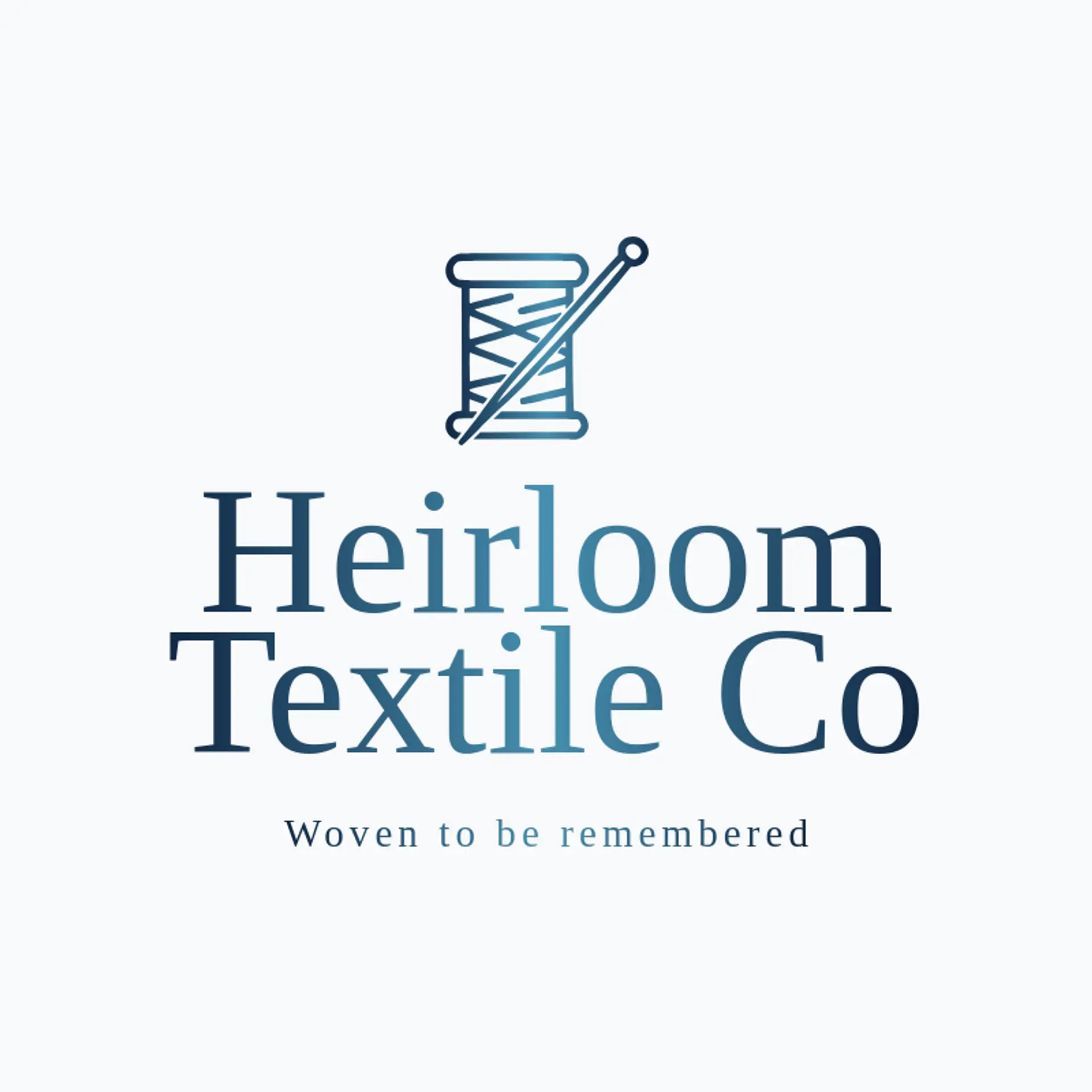 Heirloom Textile Co logo for heritage