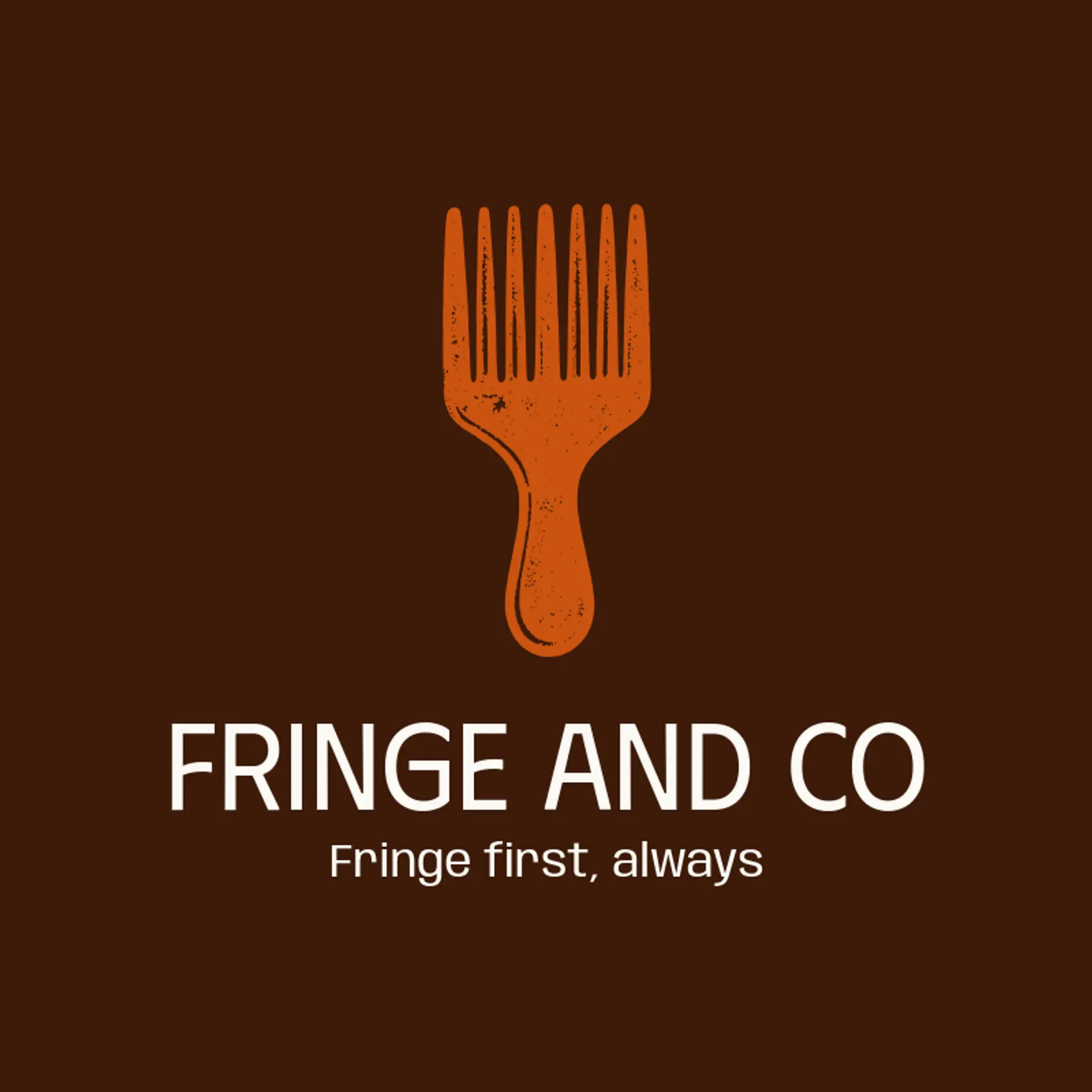 Fringe and Co logo for hair stylist