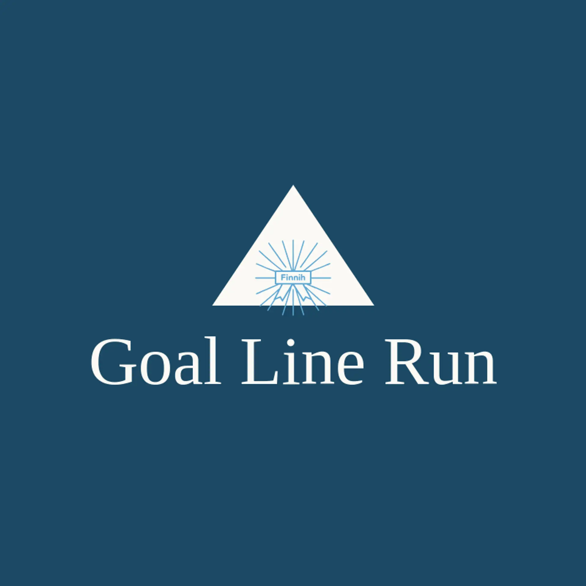 Goal Line Run logo for running