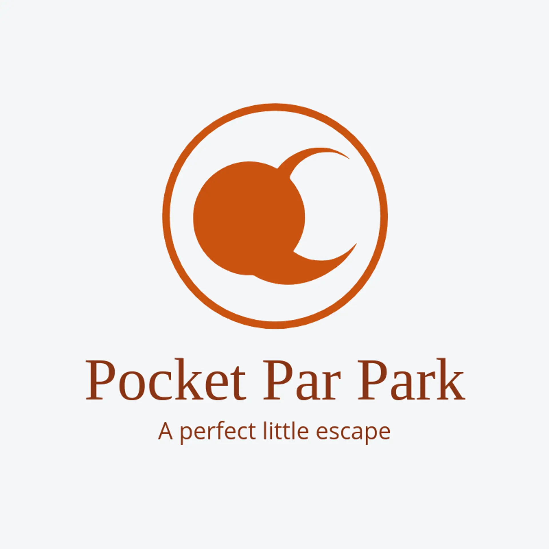 Pocket Par Park logo for mini golf