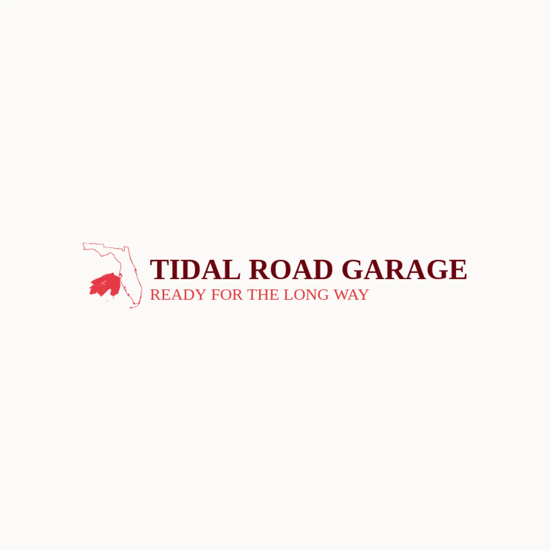 Tidal Road Garage logo for florida