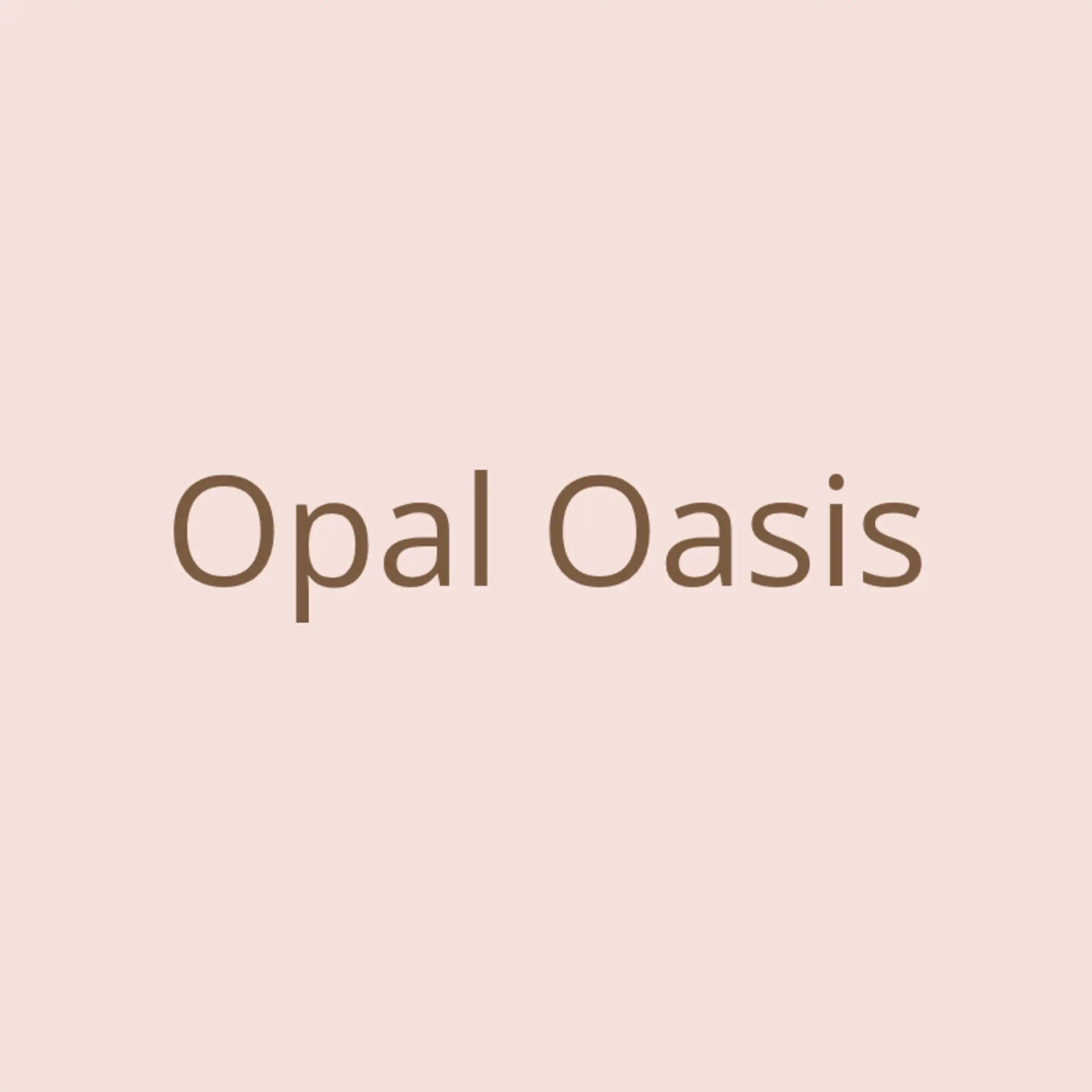 Opal Oasis logo for fancy fashion