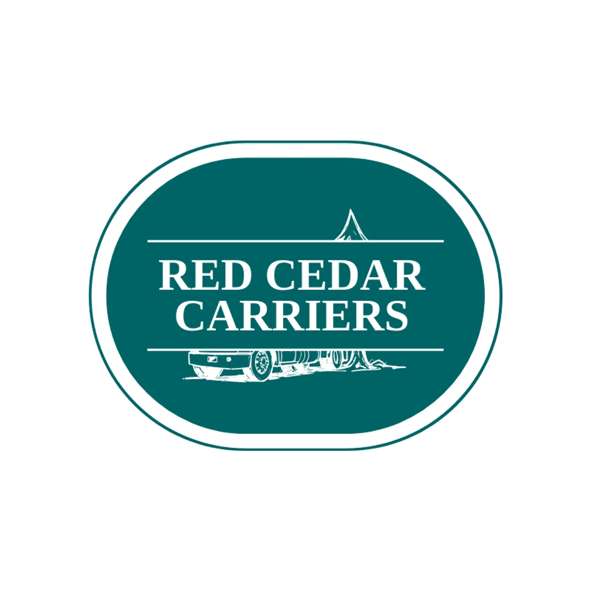 Red Cedar Carriers logo for trucking company