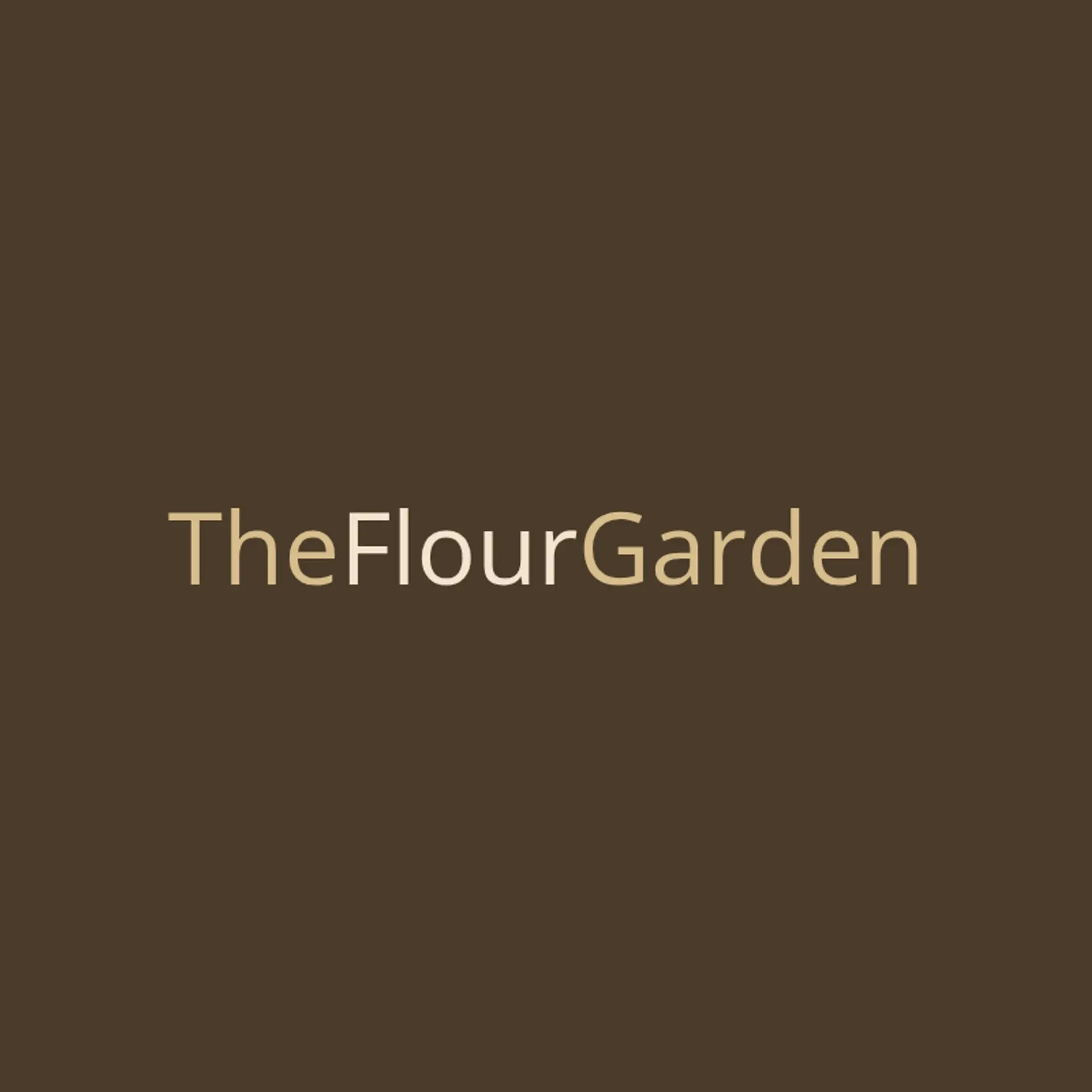 The Flour Garden logo for bakery