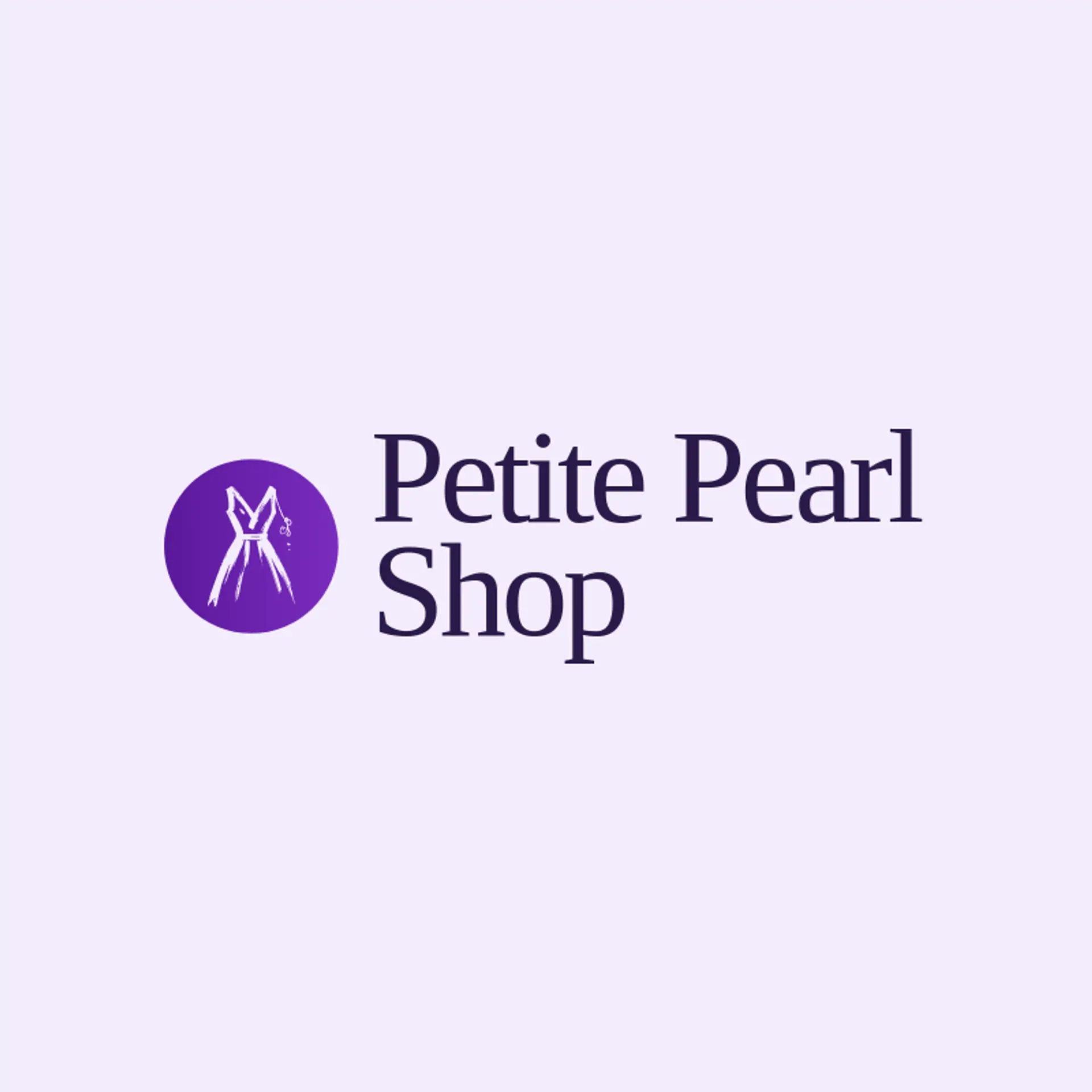 Petite Pearl Shop logo for dress