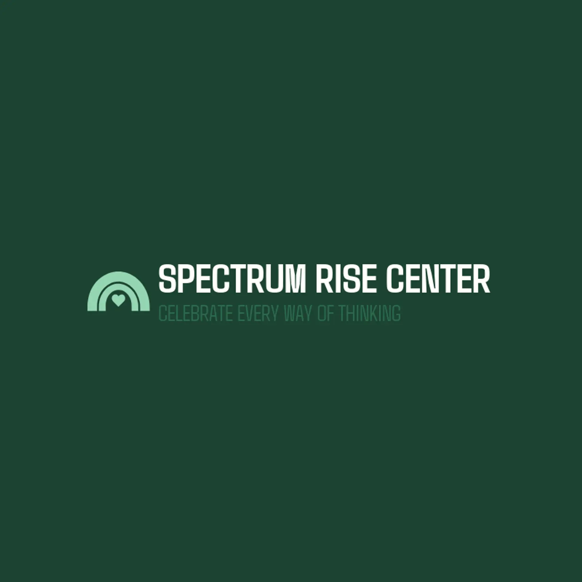 Spectrum Rise Center logo for autism